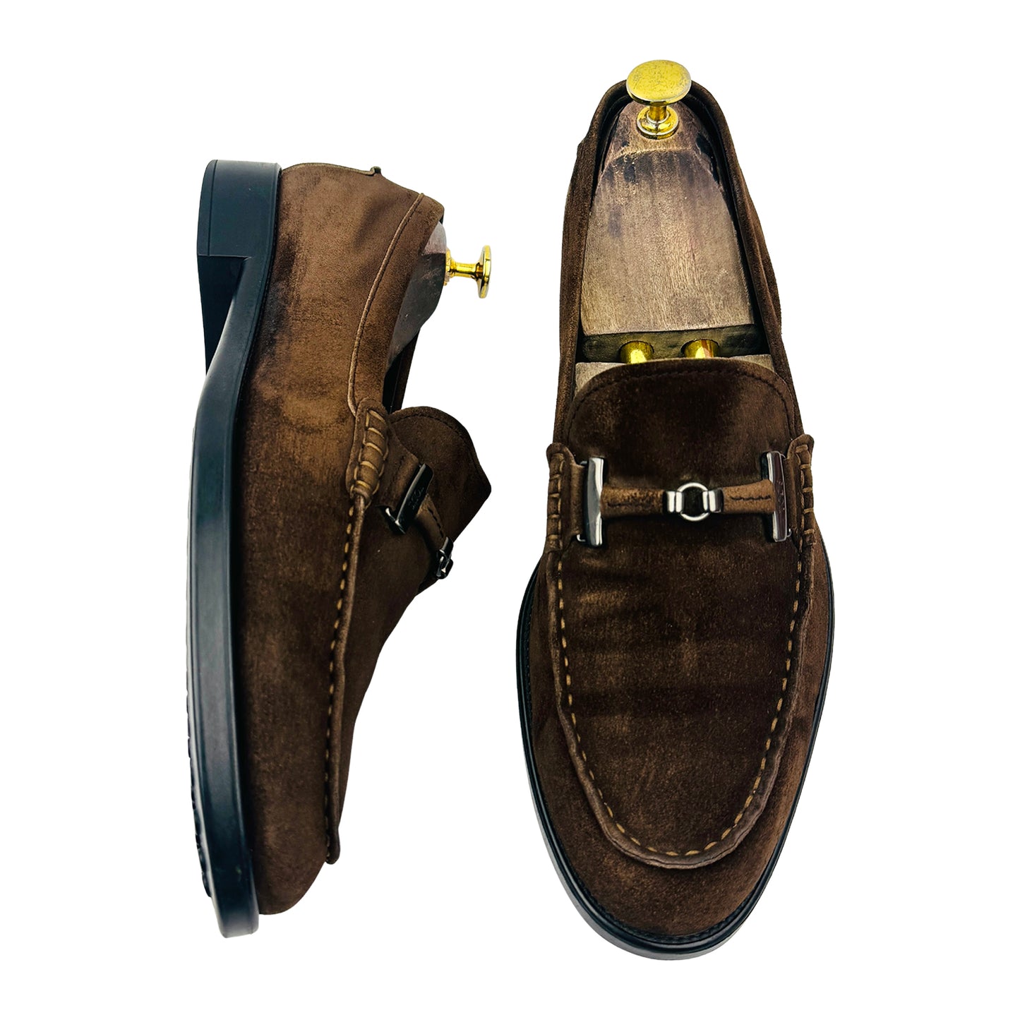 Tod's Men's Brown Suede Italian Loafers (Size 42.5)