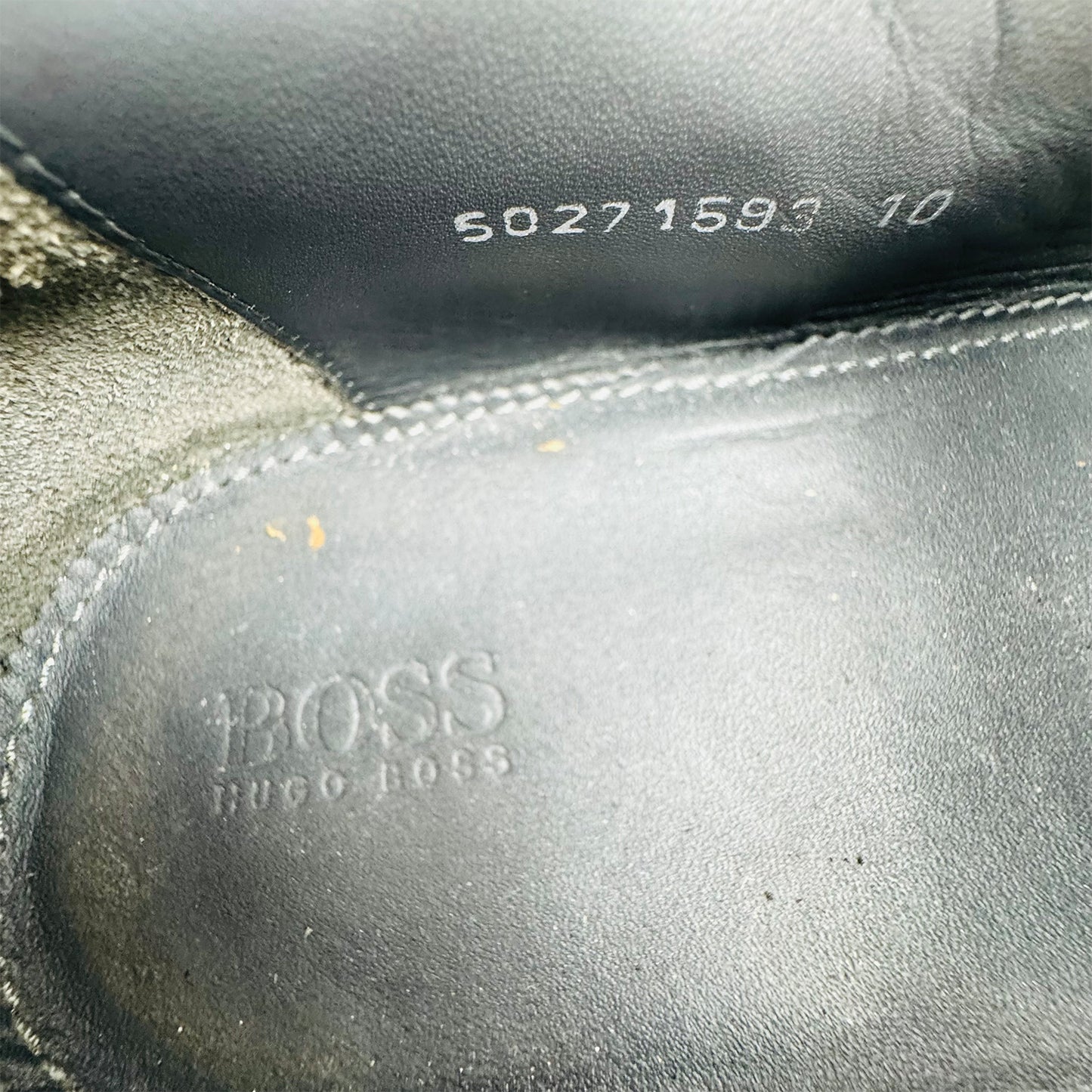 Hugo Boss Neviol Brown Leather Shoes (Size 44)