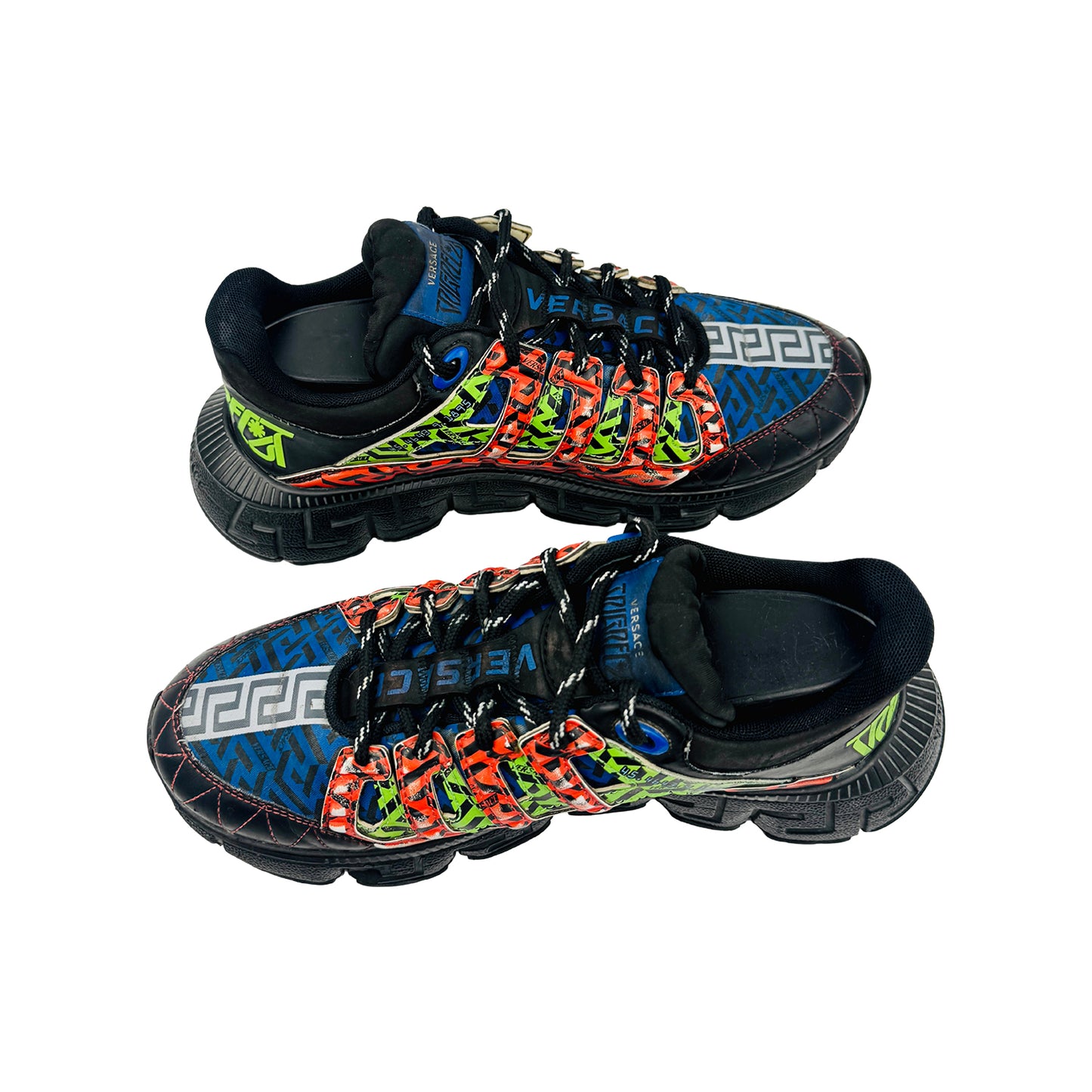 Versace Trigreca 'La Greca Signature' Sneakers (Size 41.5)