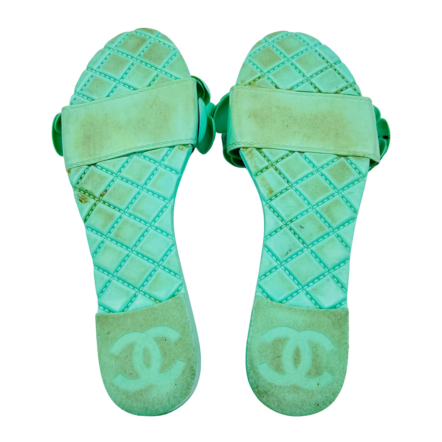 Chanel Women's Jelly Sandal Slides (Size 35/35.5)