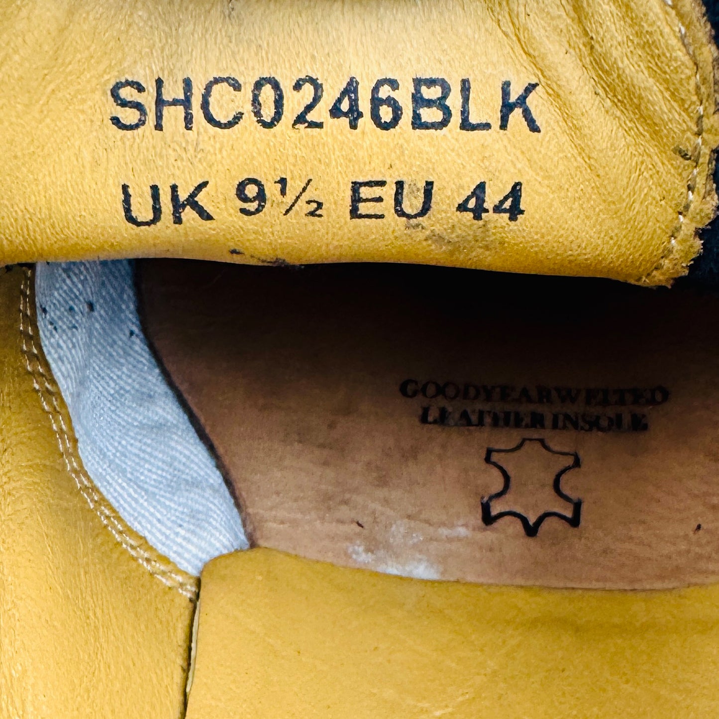 Charles Tyrwhitt Men's Black Oxford Shoes (Size 43.5) - SHC0246BLK