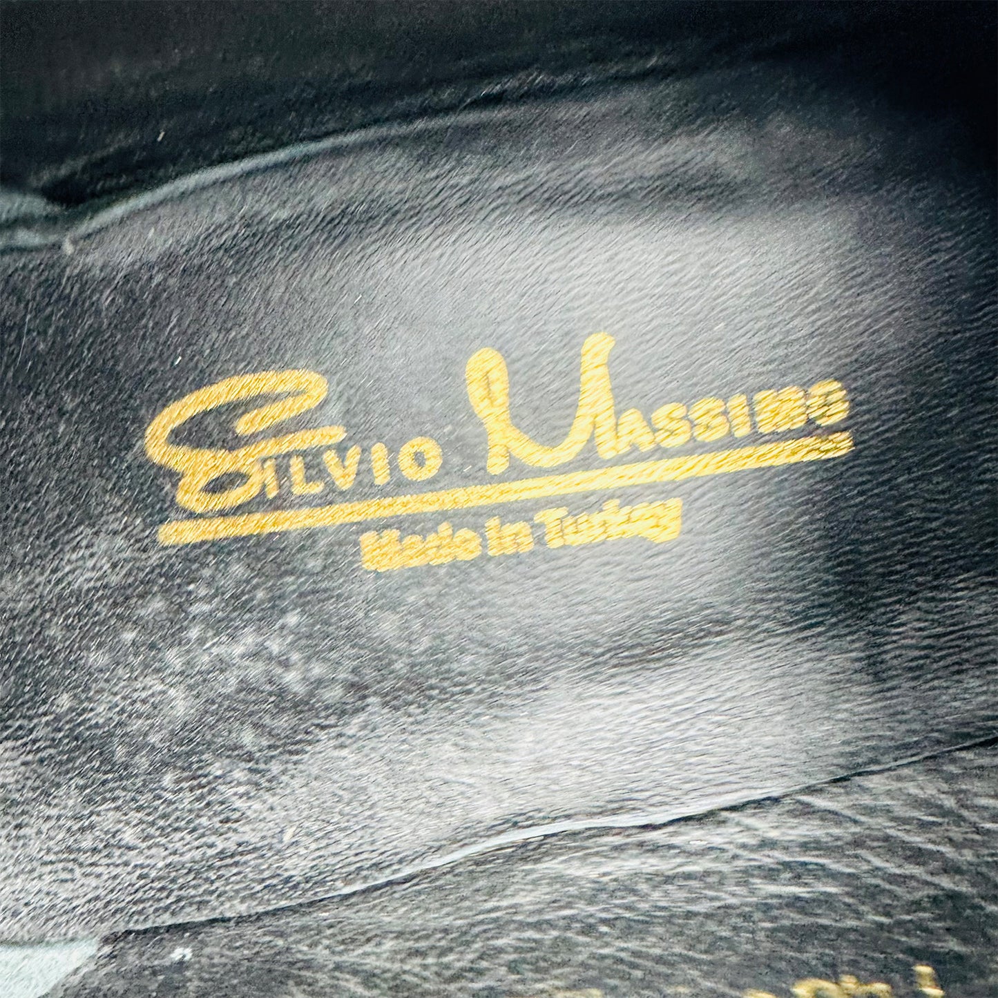 Silvio Massimo Men's Black Tassel Loafer (Size 42.5)