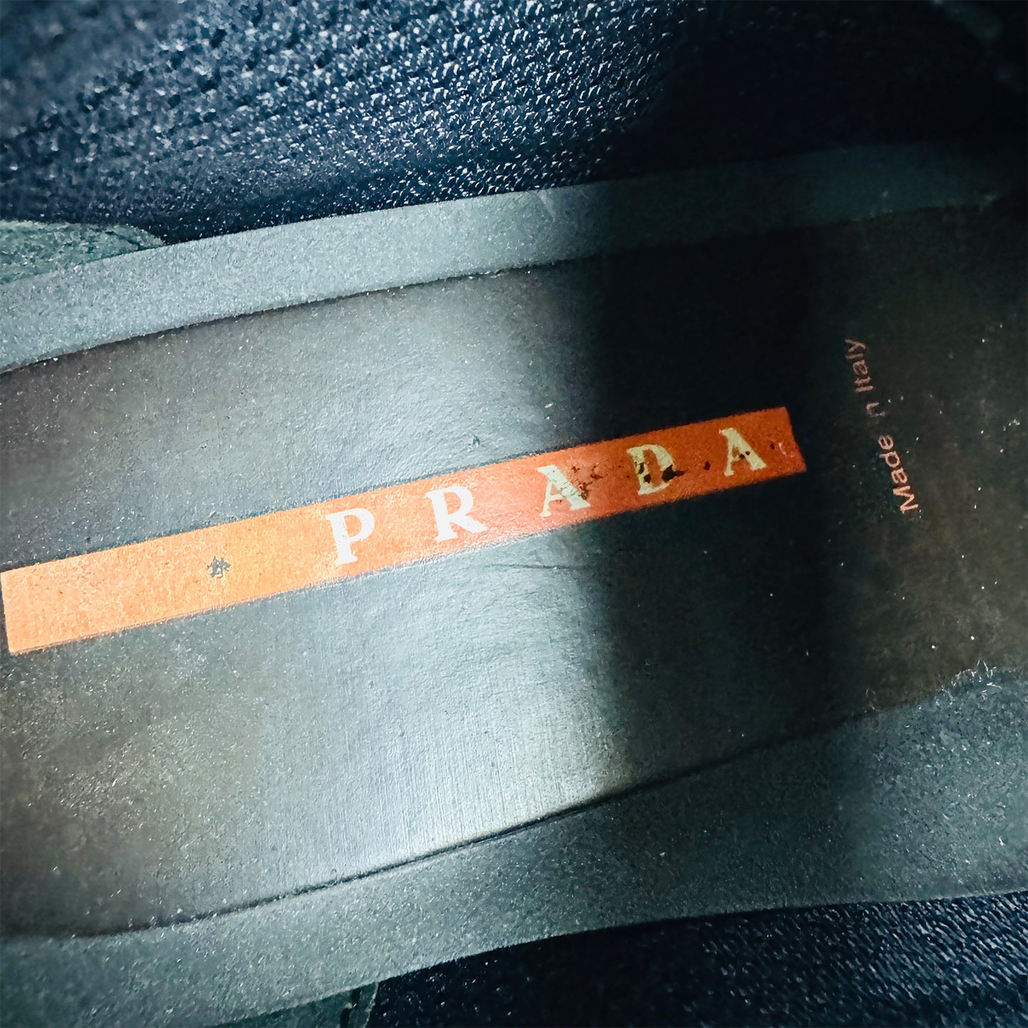 Prada Men's America's Cup Brown Leather Shoes (Size 45)