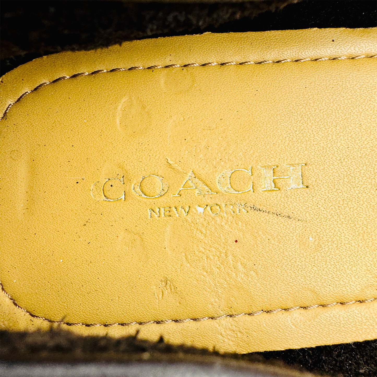 Coach Fredrica Brown Loafers (Size 38) - A5175
