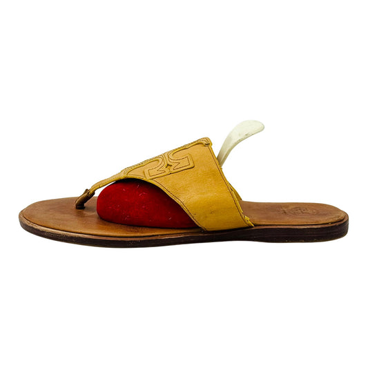 Tory Burch Jamie Leather Thong Sandal Slides (Size 39.5)