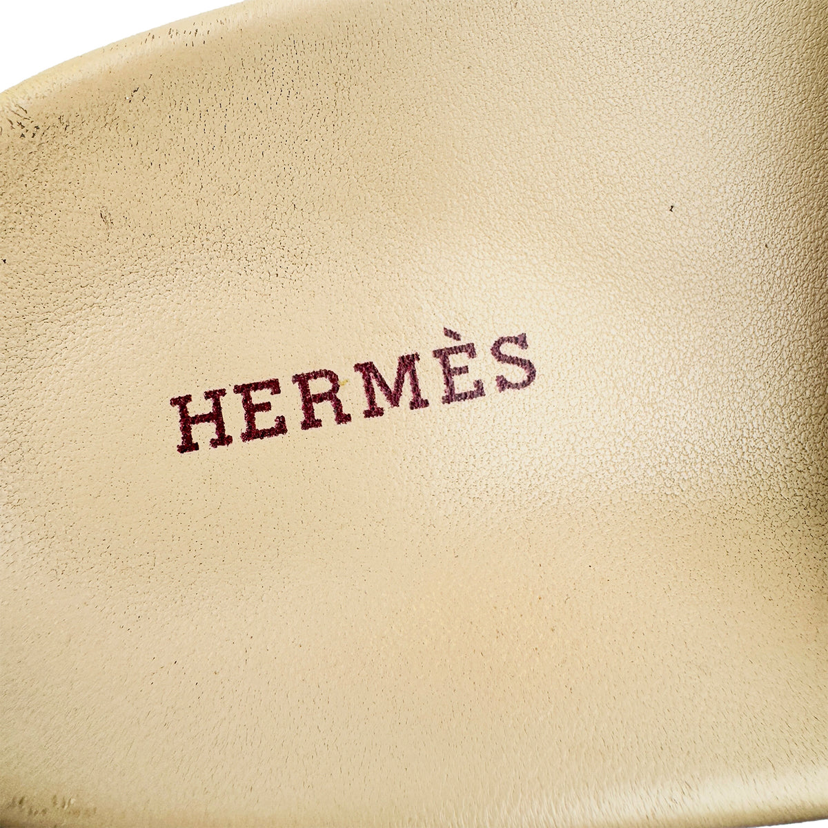 Hermes Chypre 'Golden Beige' Sandal Slippers (Size 42) - FR211115Z