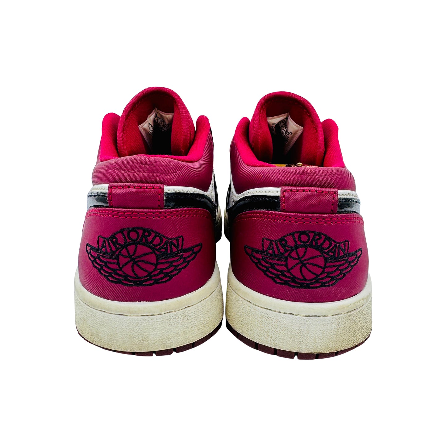 Nike Air Jordan 1 Low 'Noble Red' Sneakers (Size 43) - 553558-604