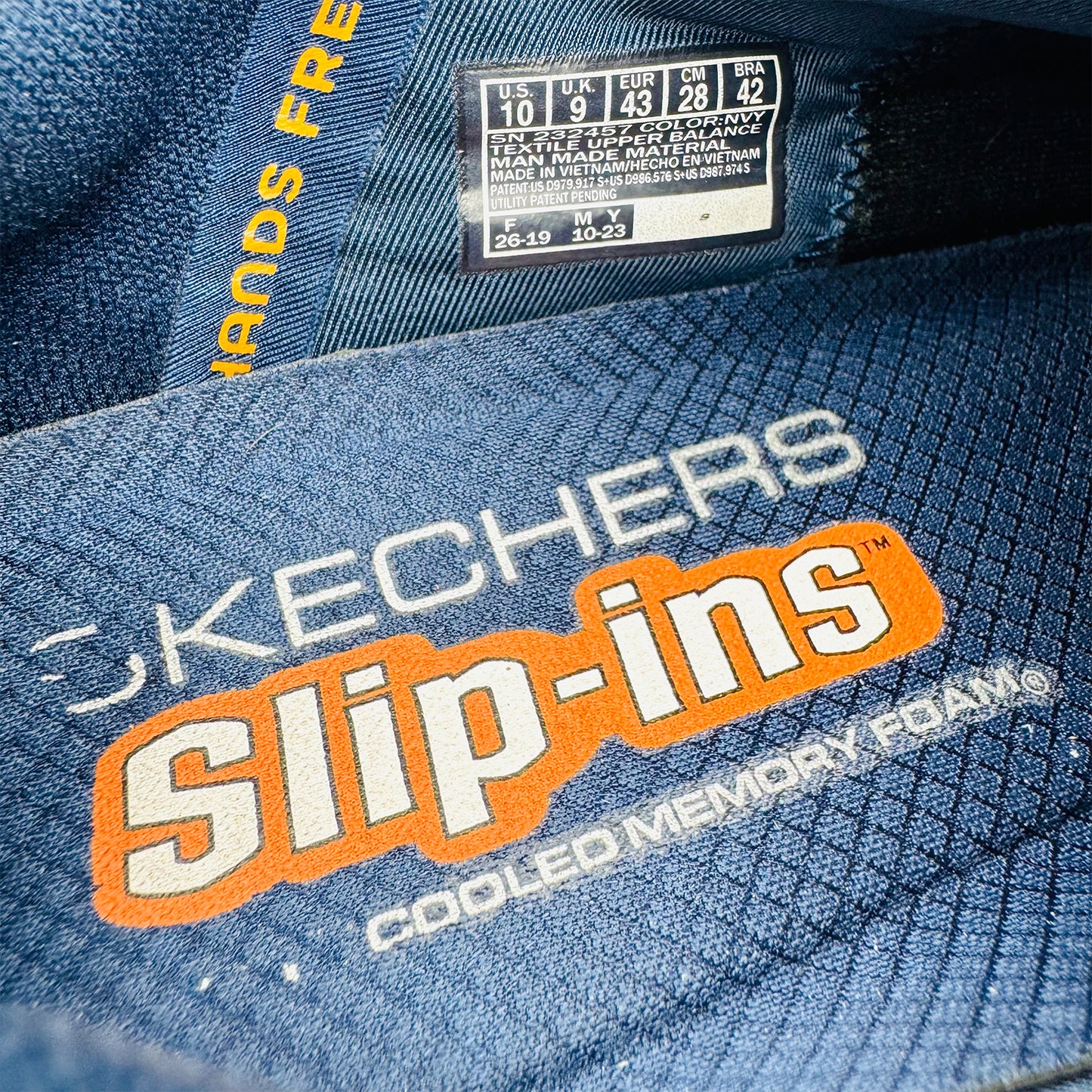 Skechers Slip-ins: Summits - High Range Shoes (Size 43/43.5) - 232457 NVY