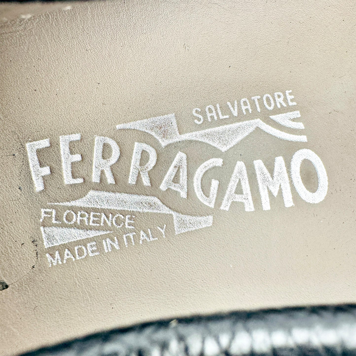 Salvatore Ferragamo Gancini Driver Loafers (Size 45) - 713330