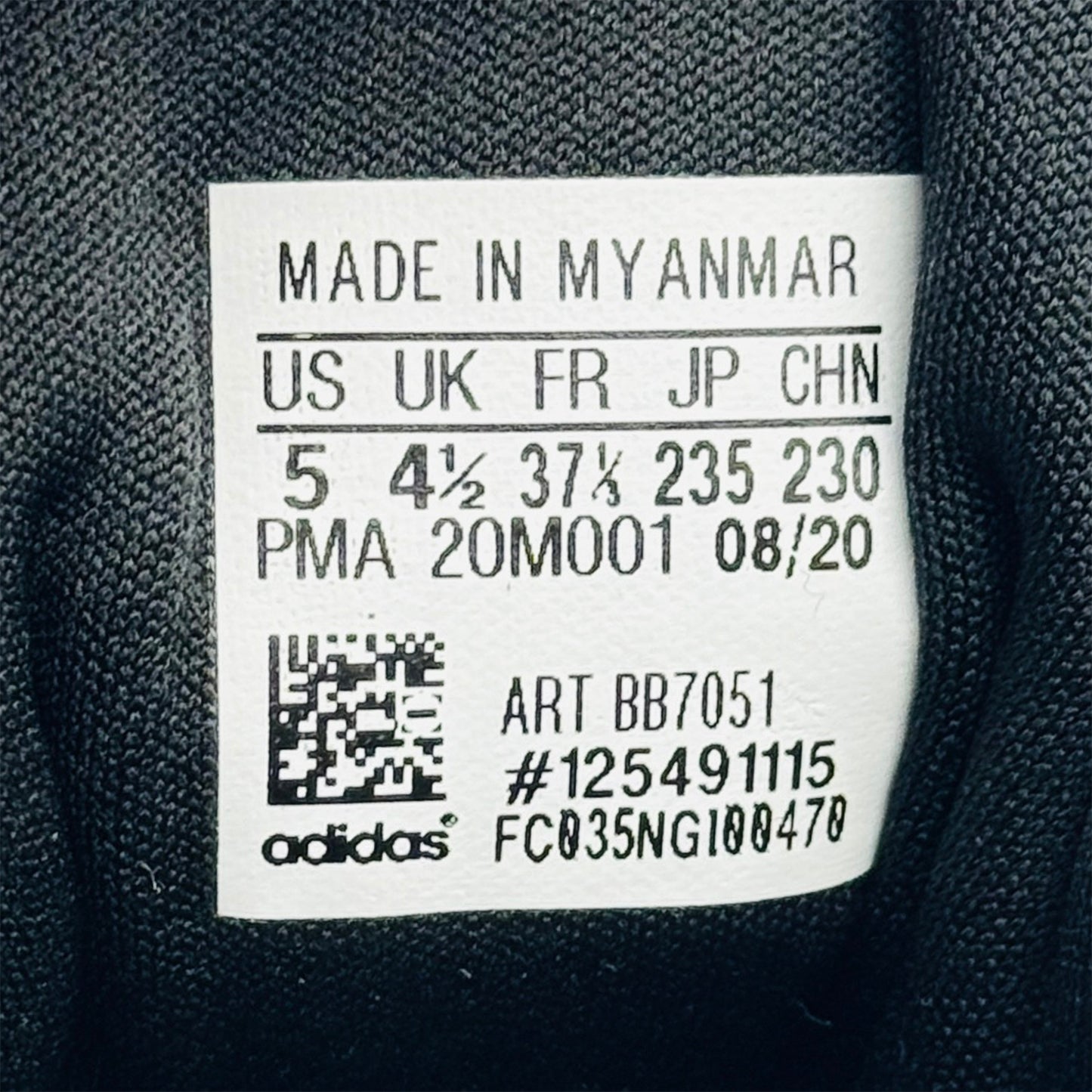Adidas Lite Racer CLN 'Core Black' Shoes (Size 37.5) - BB7051
