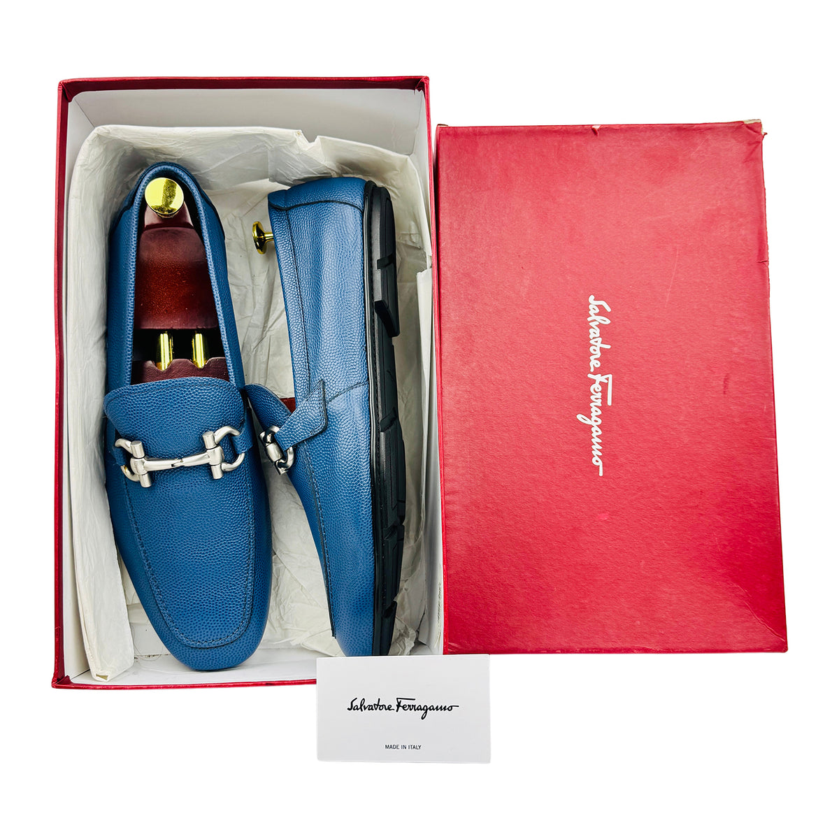 Salvatore Ferragamo Parigi Driving Loafers (Size 46)