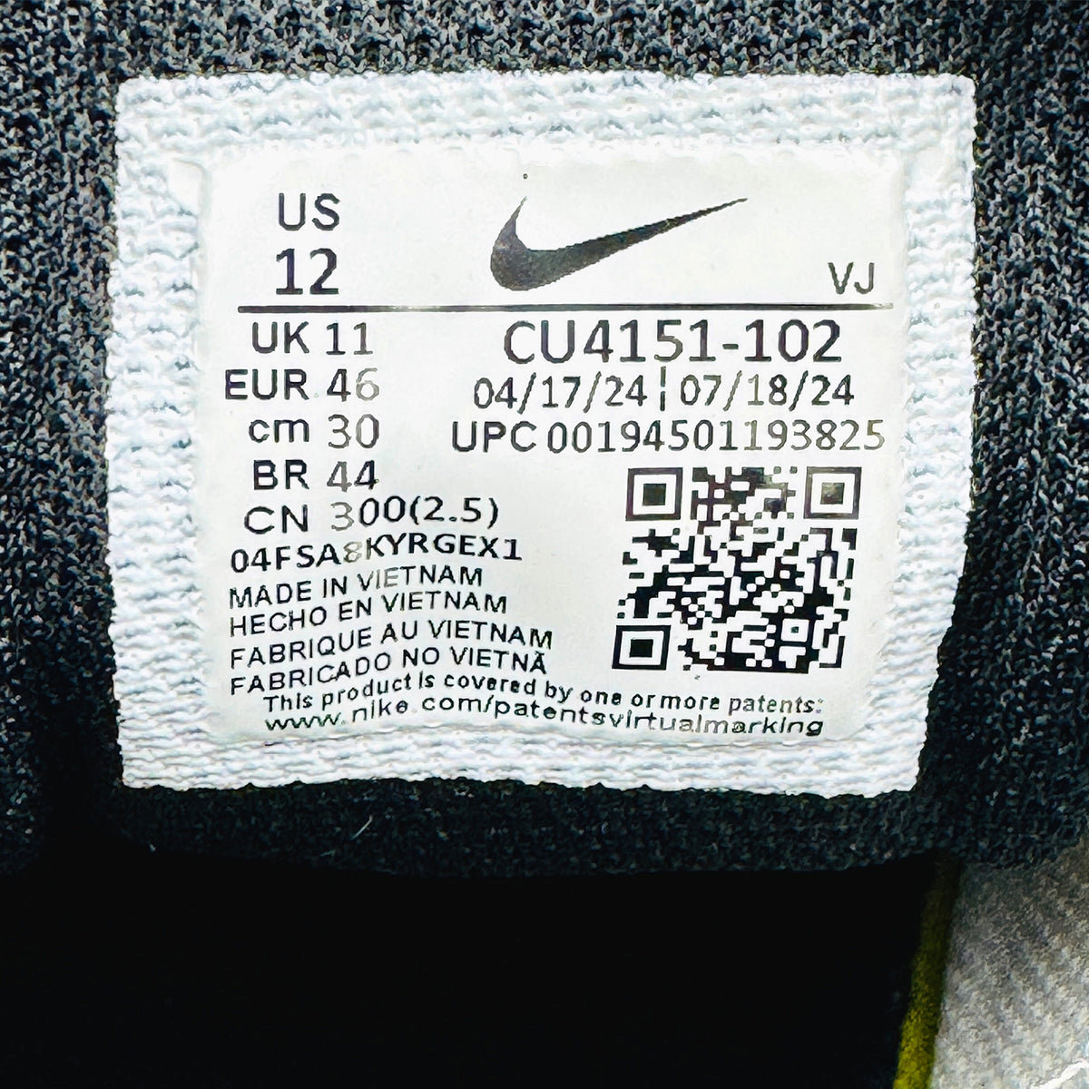 Nike Men's Air Max Bolt Shoes (Size 46) - CU4151-102