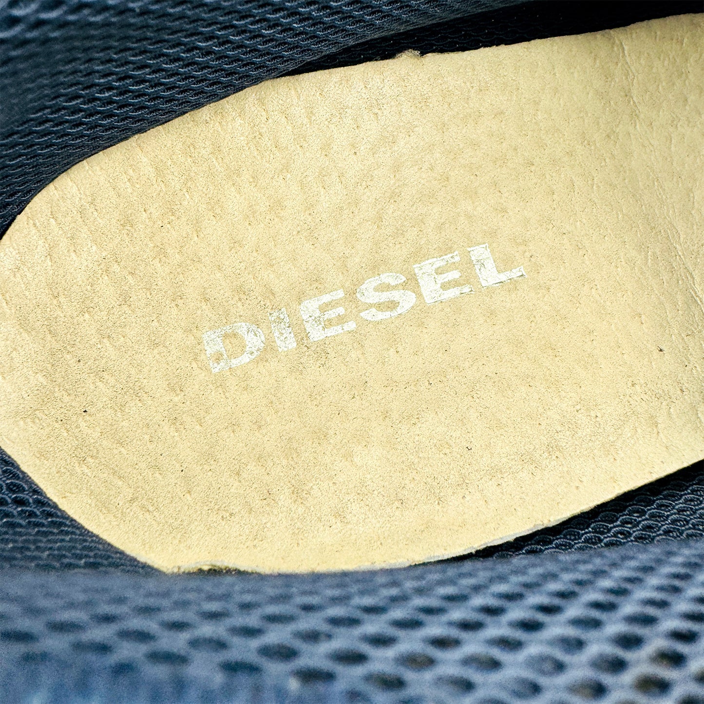 Diesel 'Neo Blue' Leather Derby Shoes (Size 42.5)