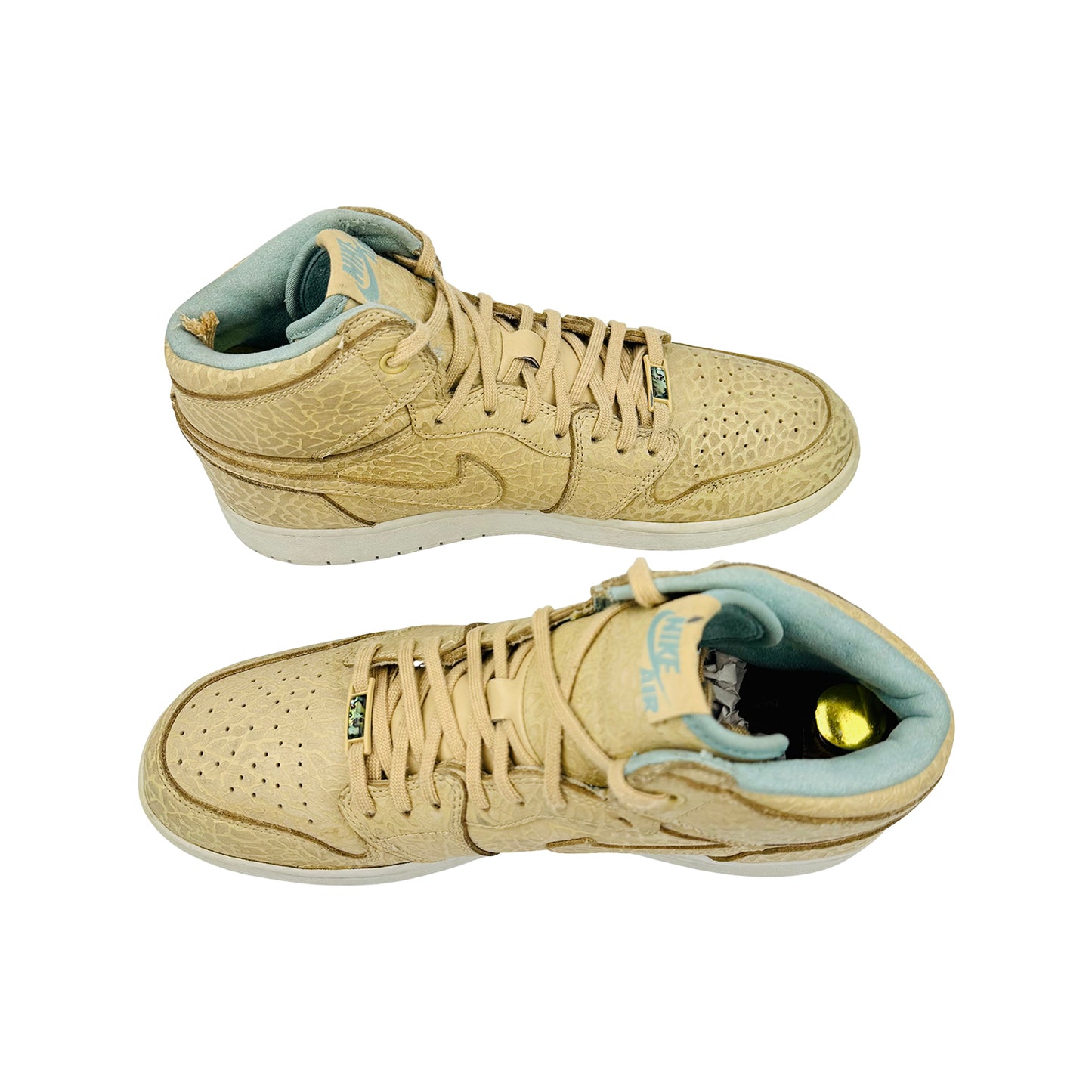 Nike Men's Air Jordan 1 'Sand Dune' Sneakers (Size 43) - 743957-207