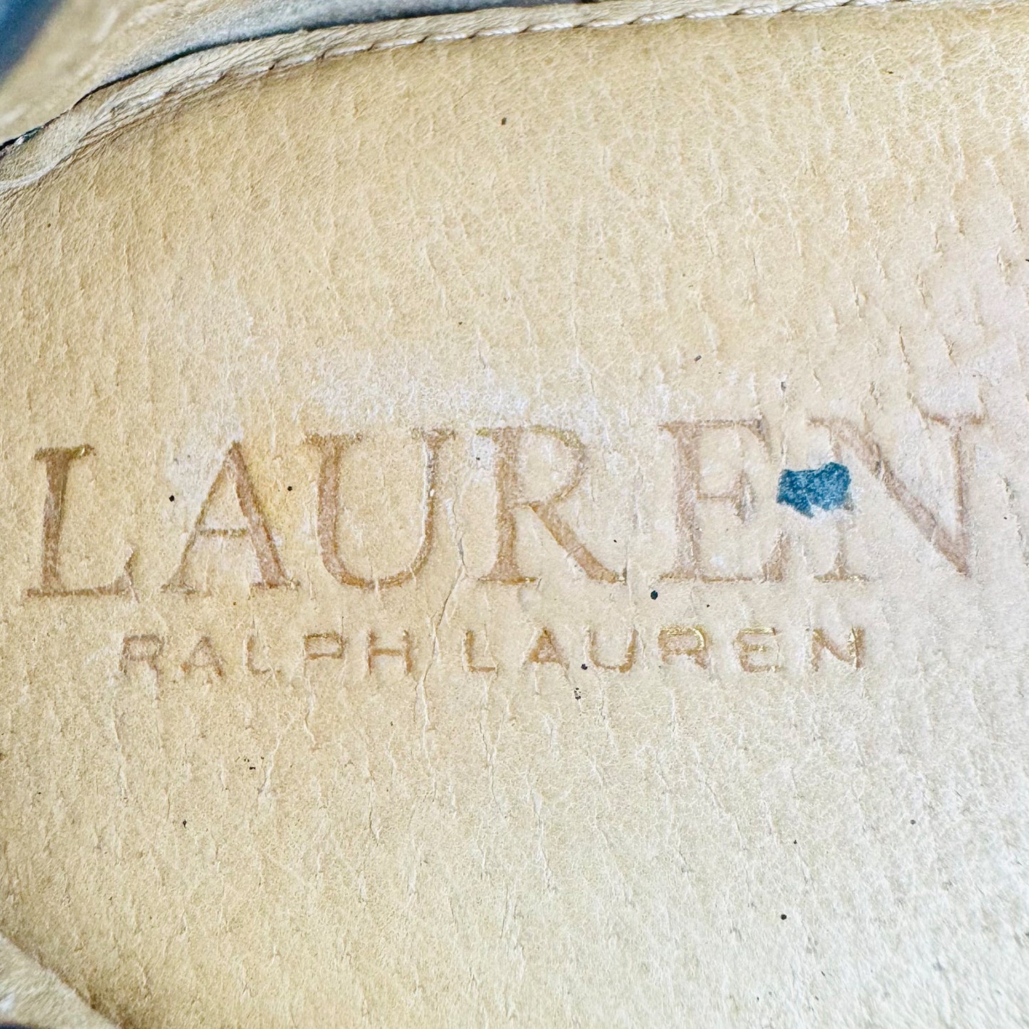 Ralph Lauren Black Averi Nappa Loafers (Size 40)