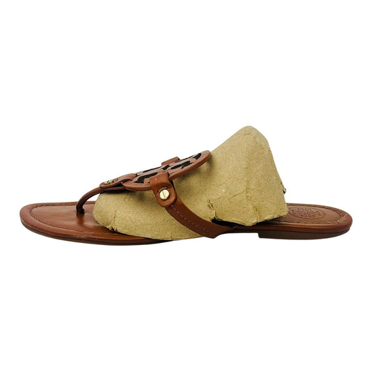 Tory Burch Miller Leather Sandal Slippers (Size 40)