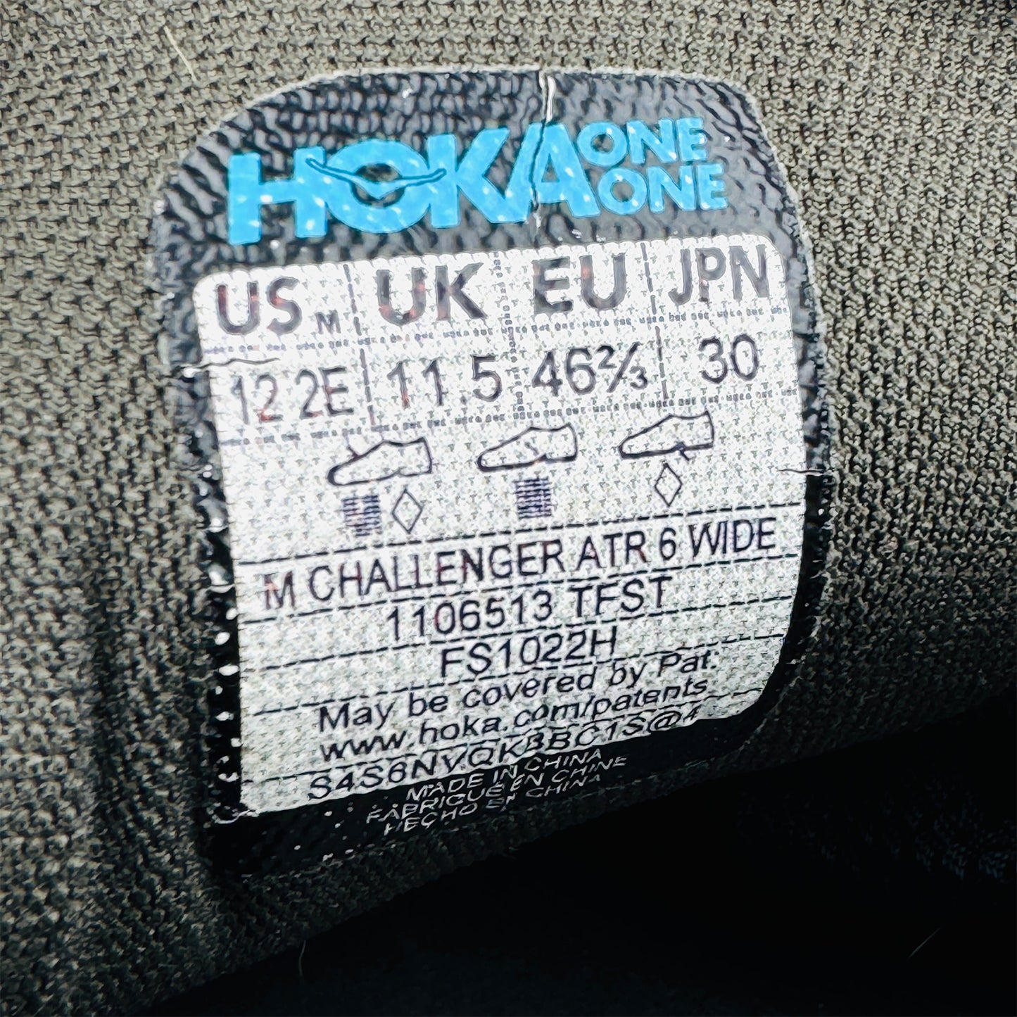 Hoka Challenger ATR 6 Shoes (Size 46.5) - 1106513 TFST