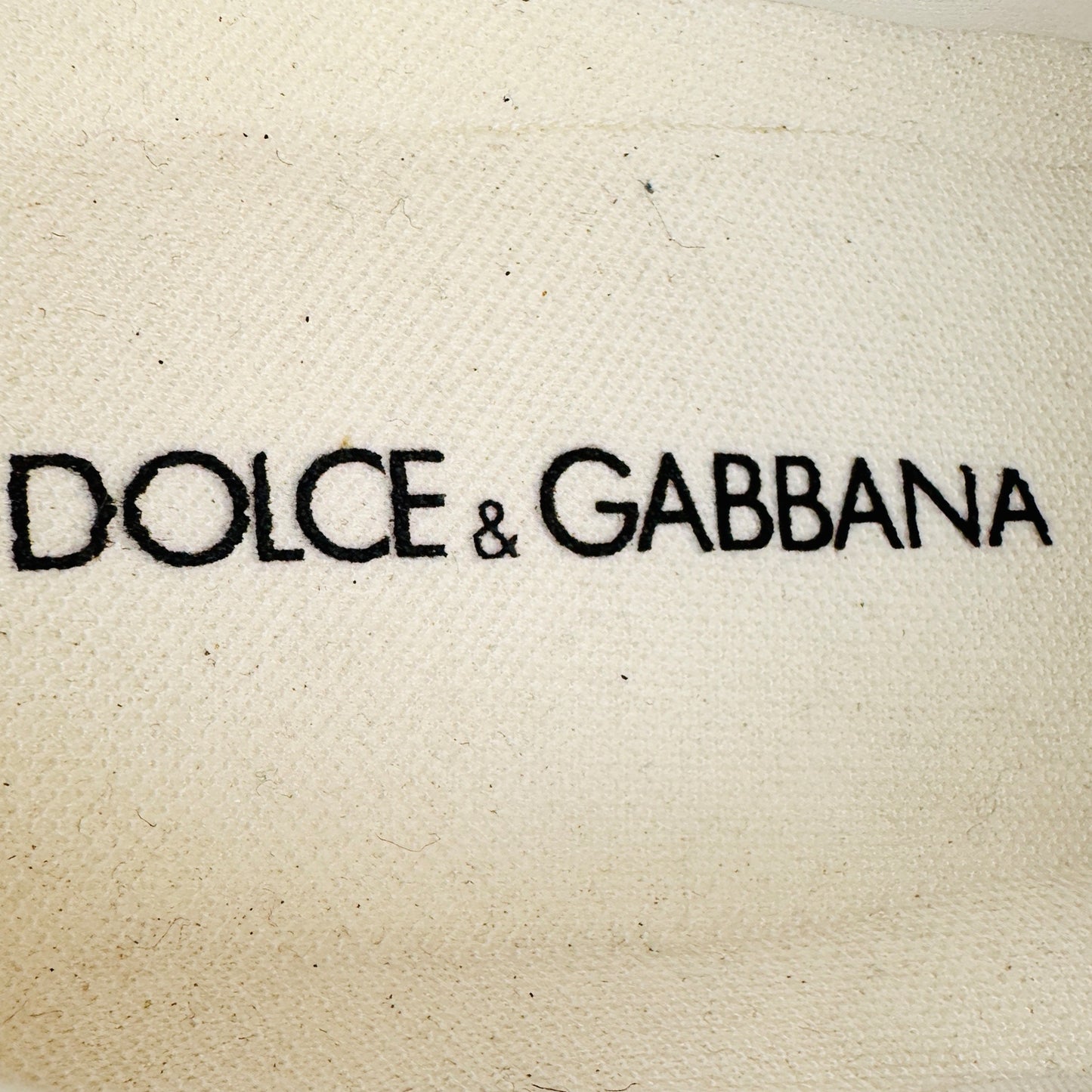 Dolce & Gabbana Space Off-White Sneakers (Size 38/39)