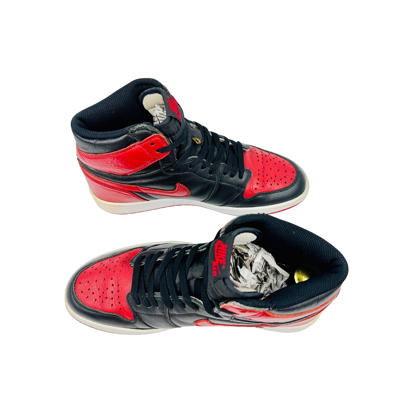 Nike Air Jordan 1 Retro High OG Bred Banned 2016 Sneakers (Size 42) - 555088-001