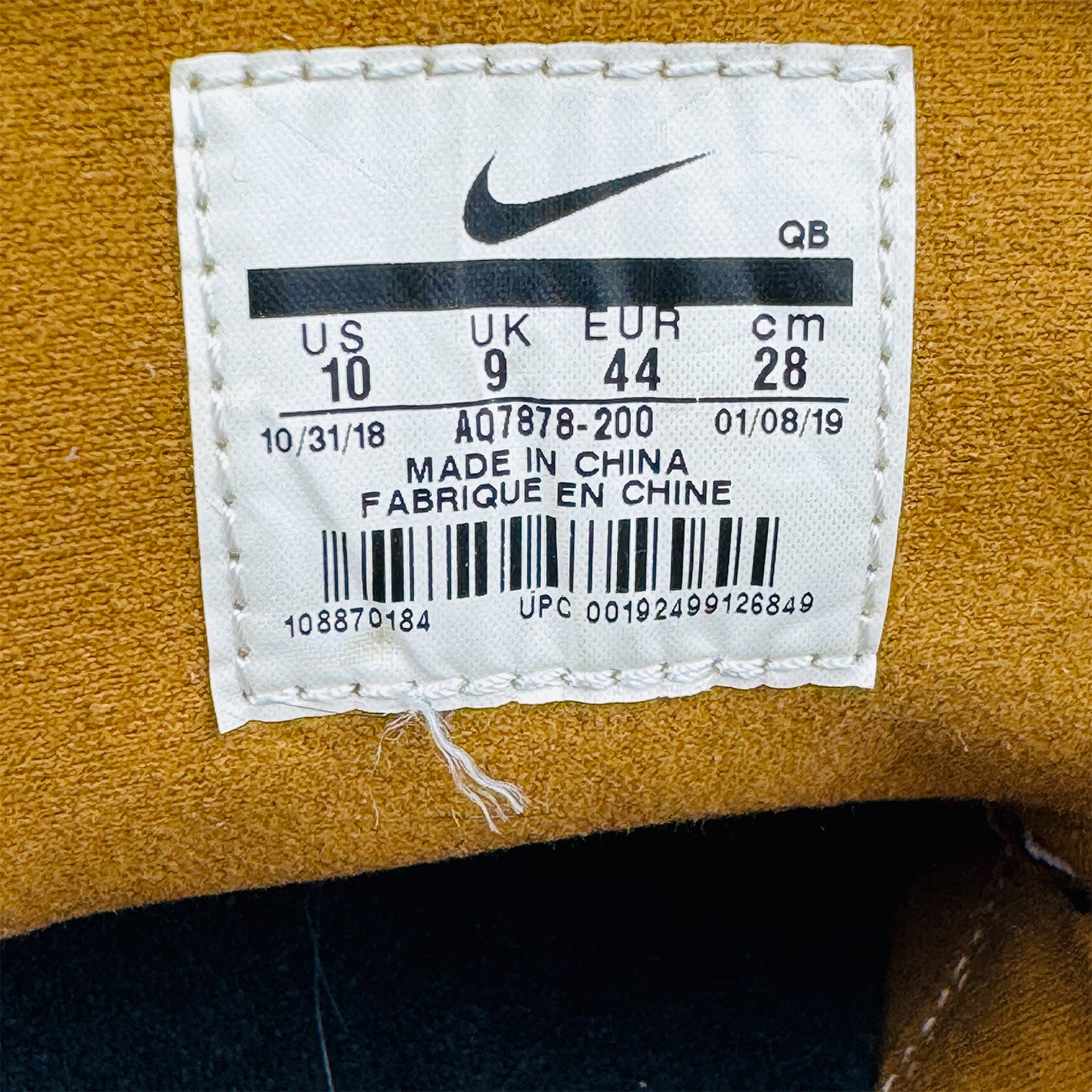 Nike SB Zoom Janoski Sneakers (Size 44) - AQ7878-200