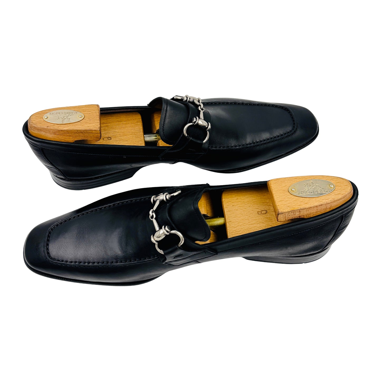 Magnanni Rafa II Black Leather Loafers (Size 42.5) - 18456