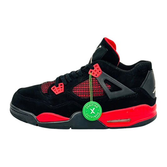 Nike Air Jordan 4 Retro 'Red Thunder' Sneakers (Size 45)