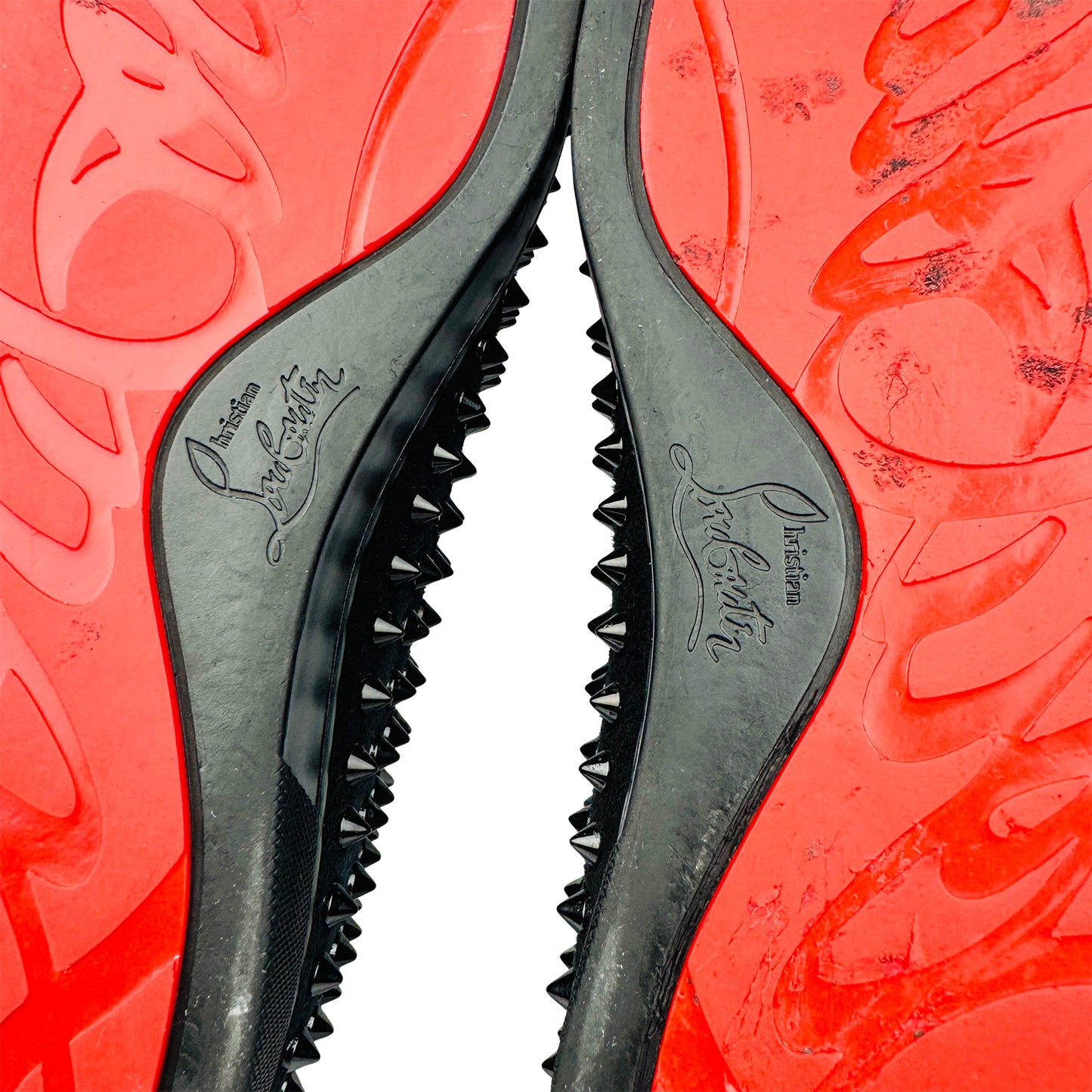Christian Louboutin Roller Boat 'Spike Embellished' Shoes (Size 41.5/42)