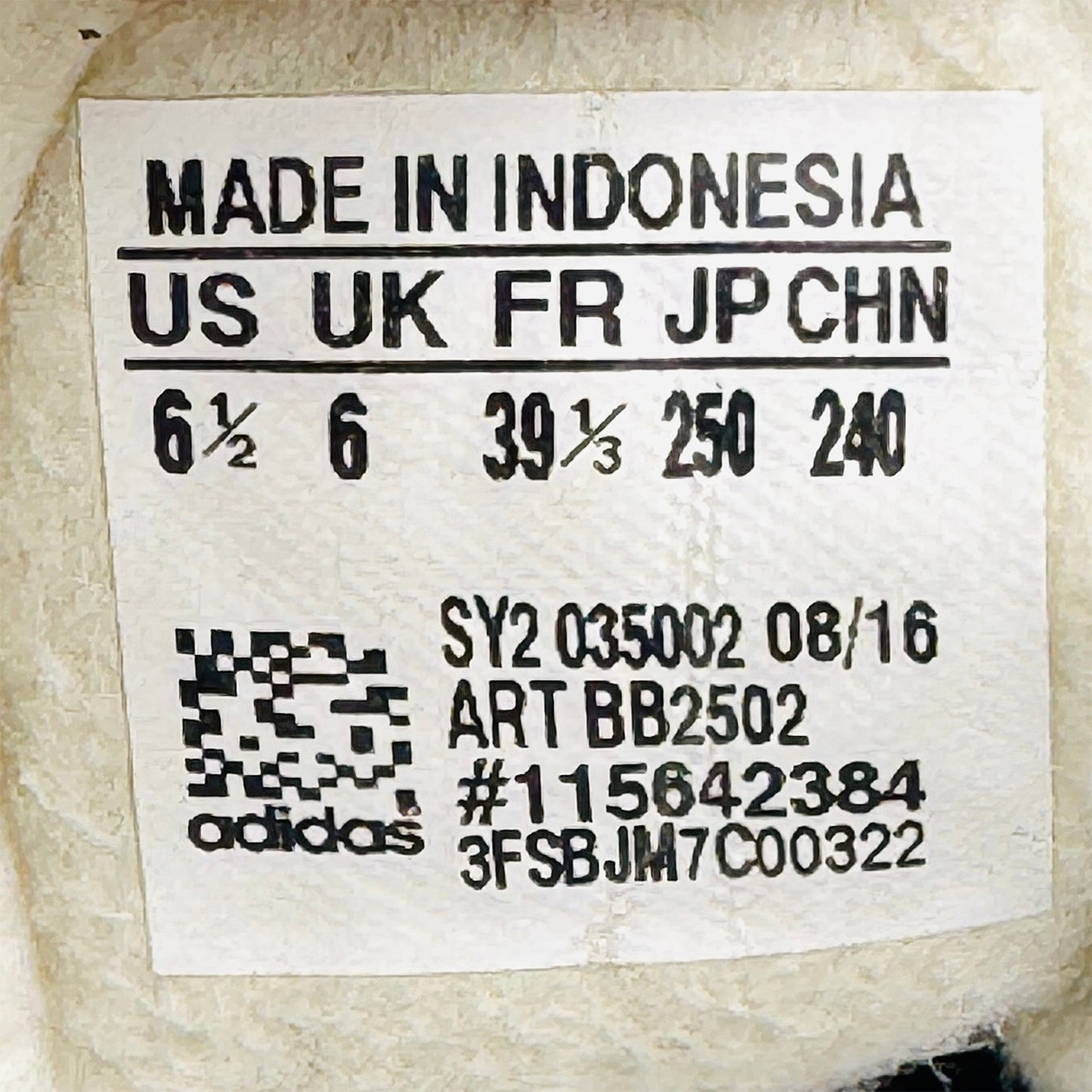 Adidas Gazelle 'GS' Sneakers (Size 39.5) - BB2502