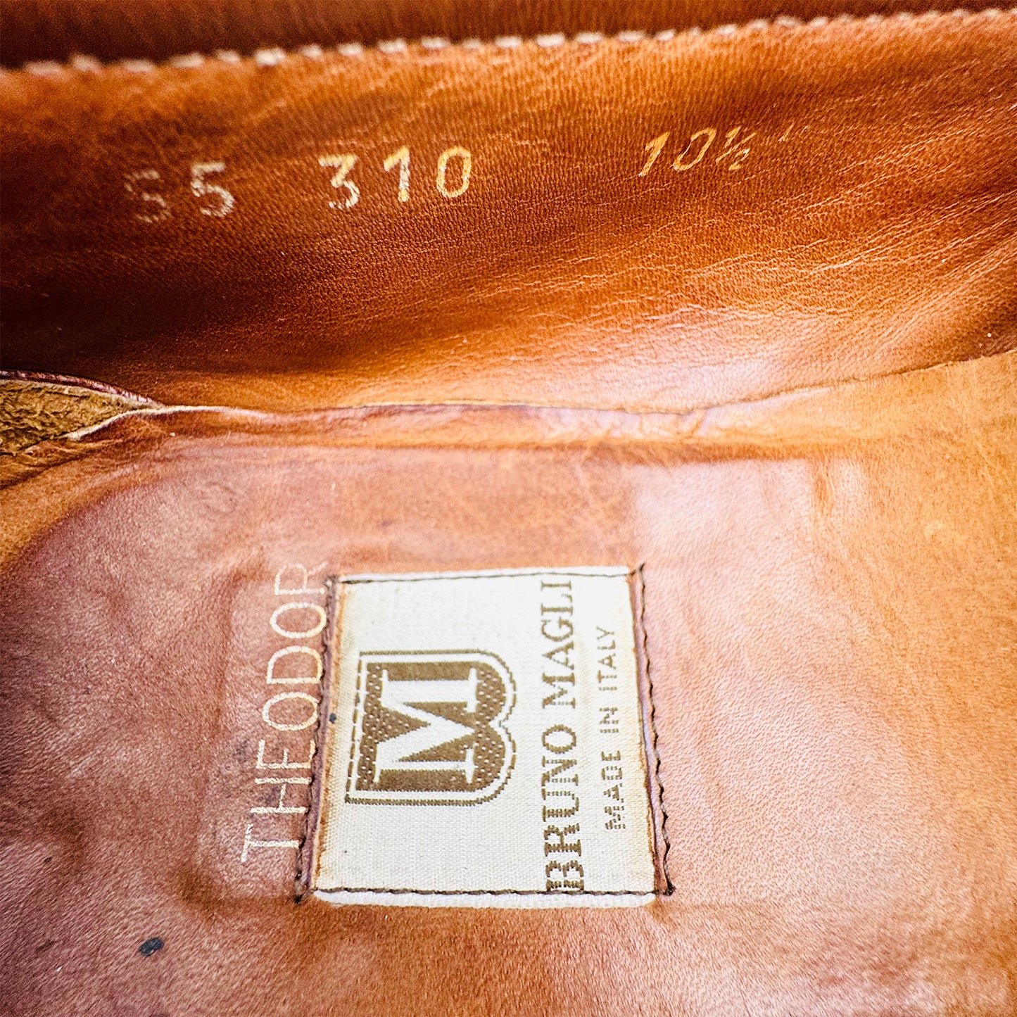 Bruno Magli Men's Black Genuine Leather Loafers (Size 44/44.5)