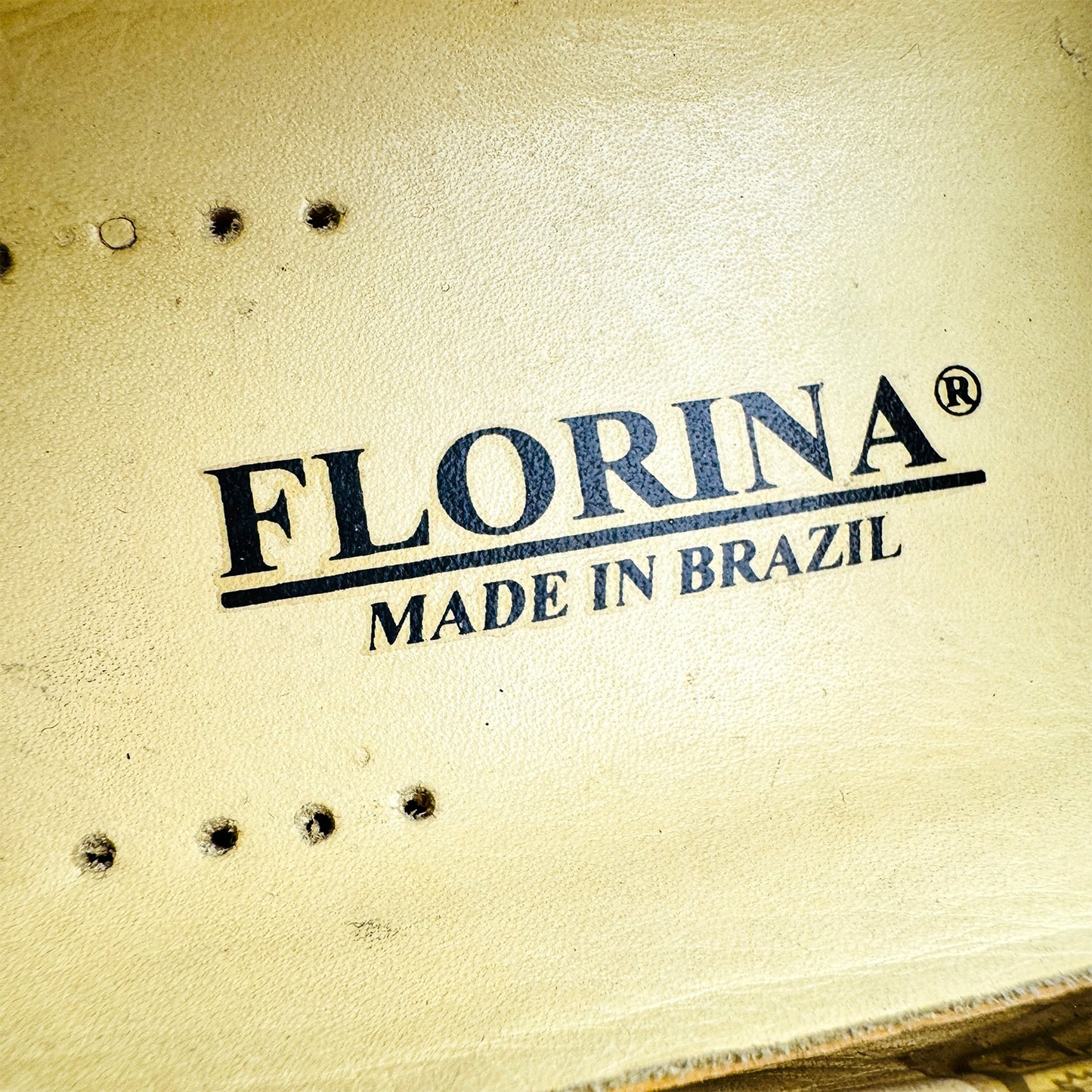 Florina Ostrich-Embossed Leather Loafers (Size 43)