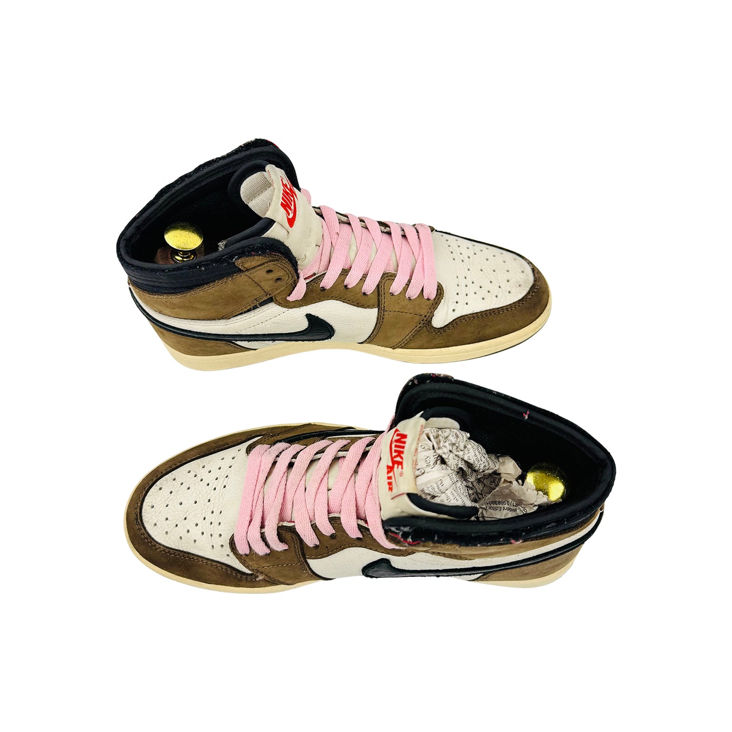 Nike Air Jordan 1 Retro High OG X Travis Scott Sneakers (Size 41) - CD4487-100