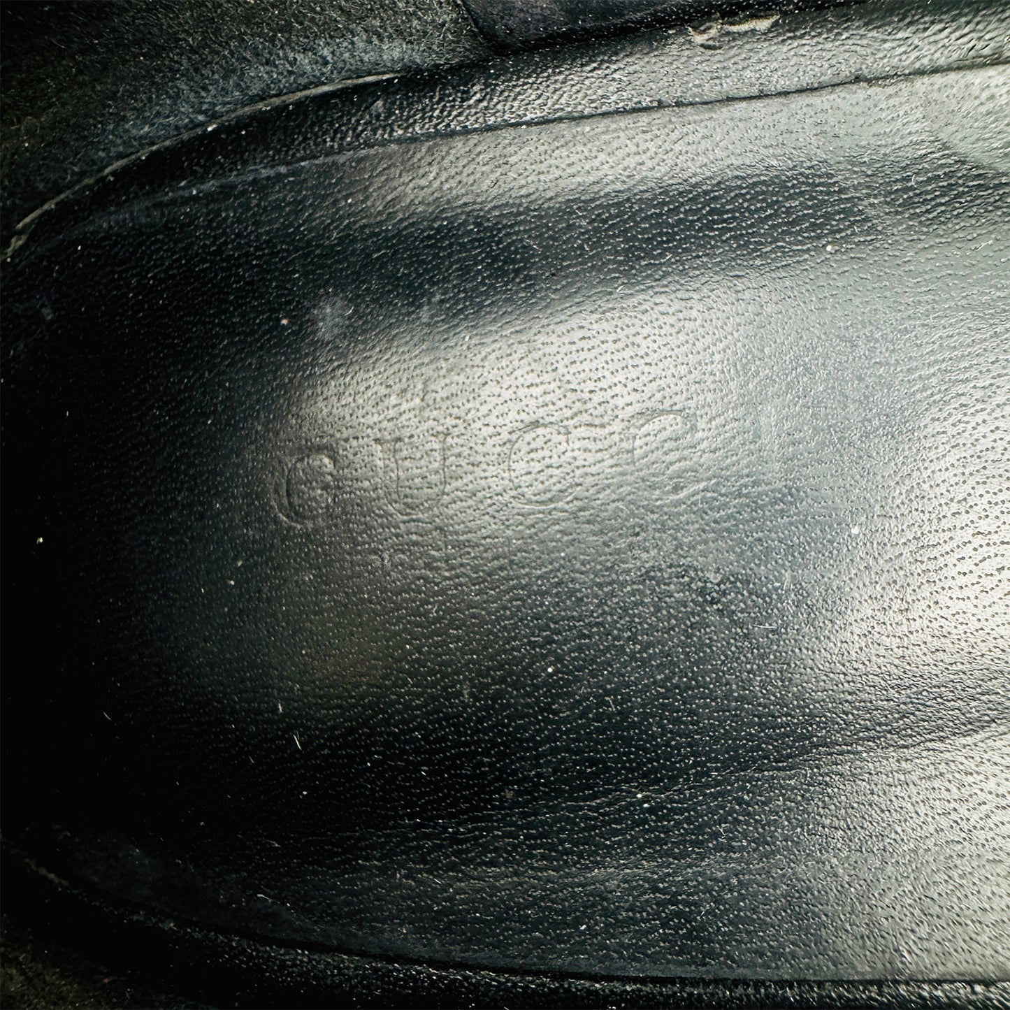 Gucci Double G Marmont Black Leather Loafers (Size 40)