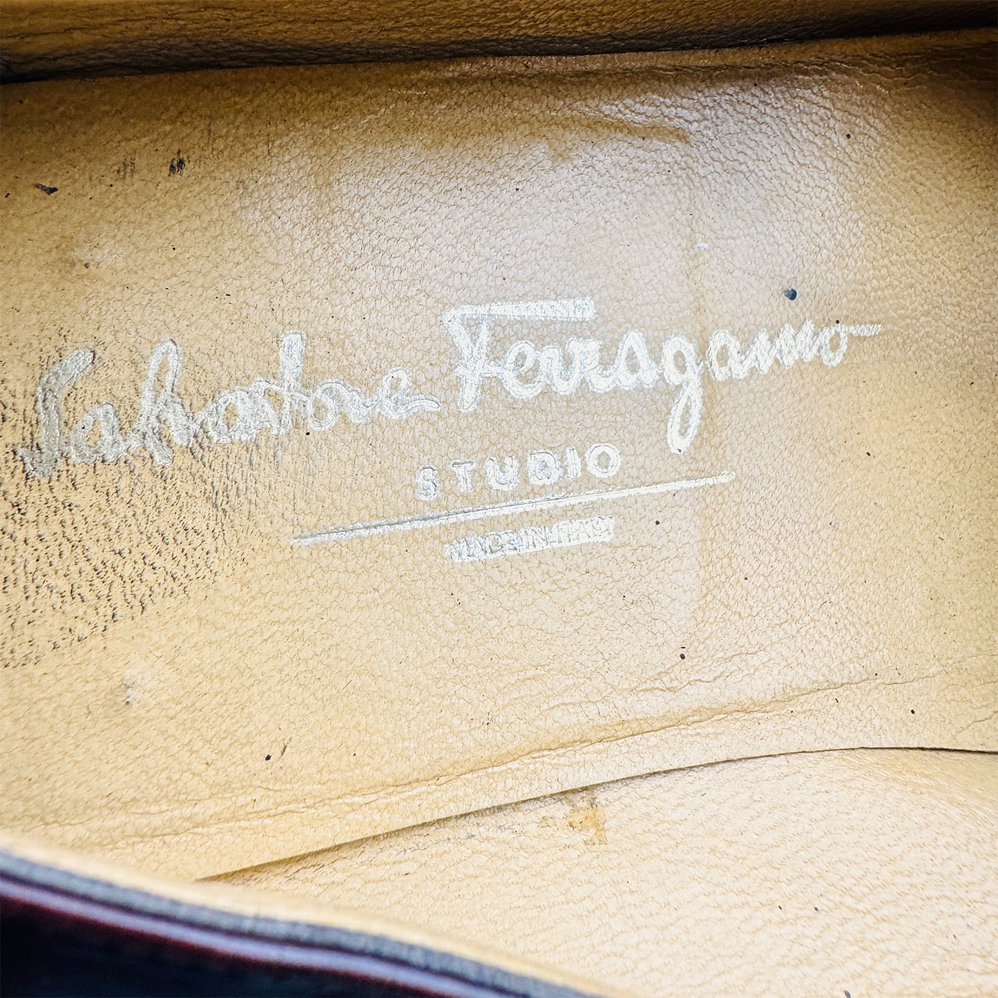Salvatore Ferragamo Men's Brown Leather Loafers (Size 43)