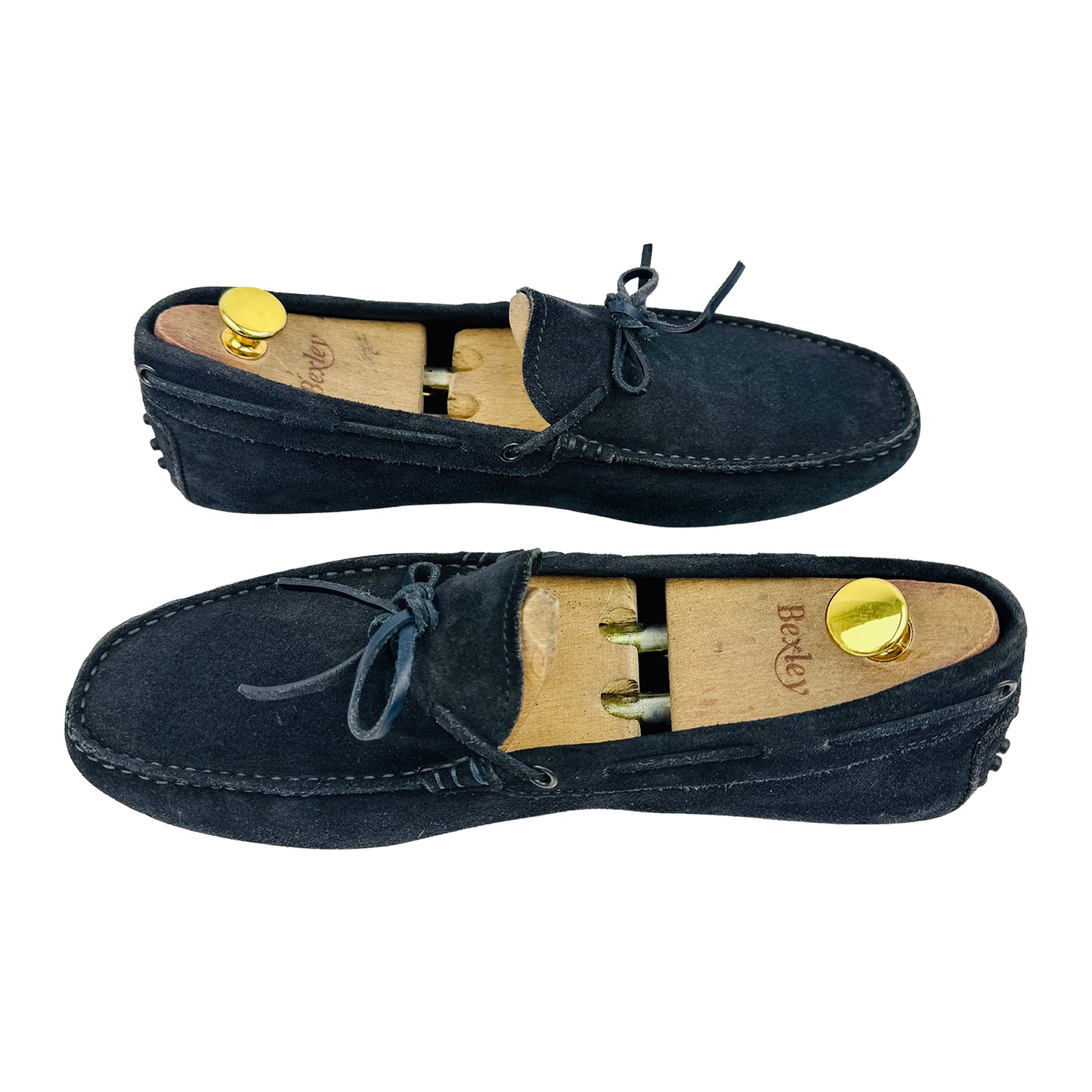Tod’s Men's Gommino Navy Blue Loafers (Size 43.5)