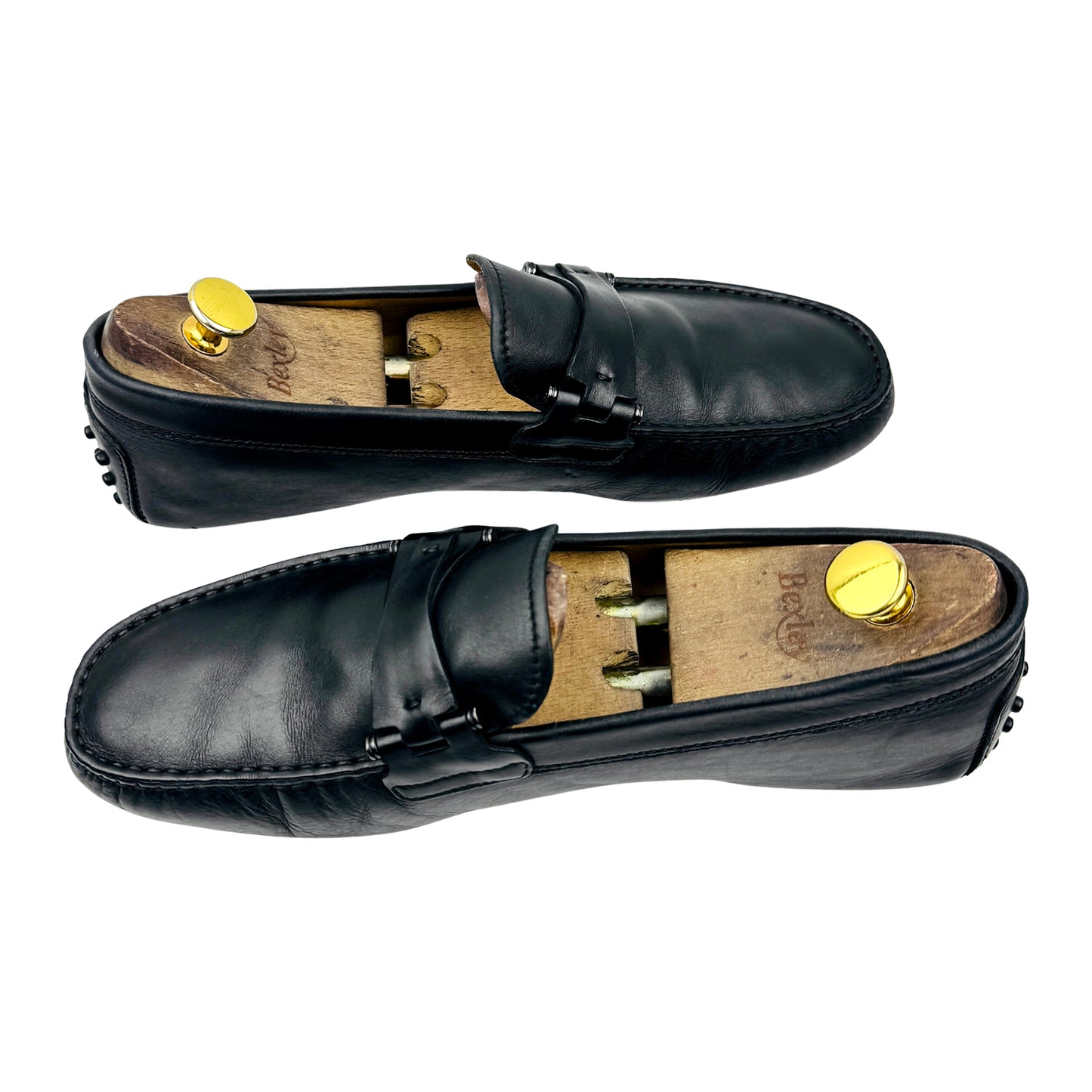 Tod's Black Leather Driving Loafers (Size 42.5)