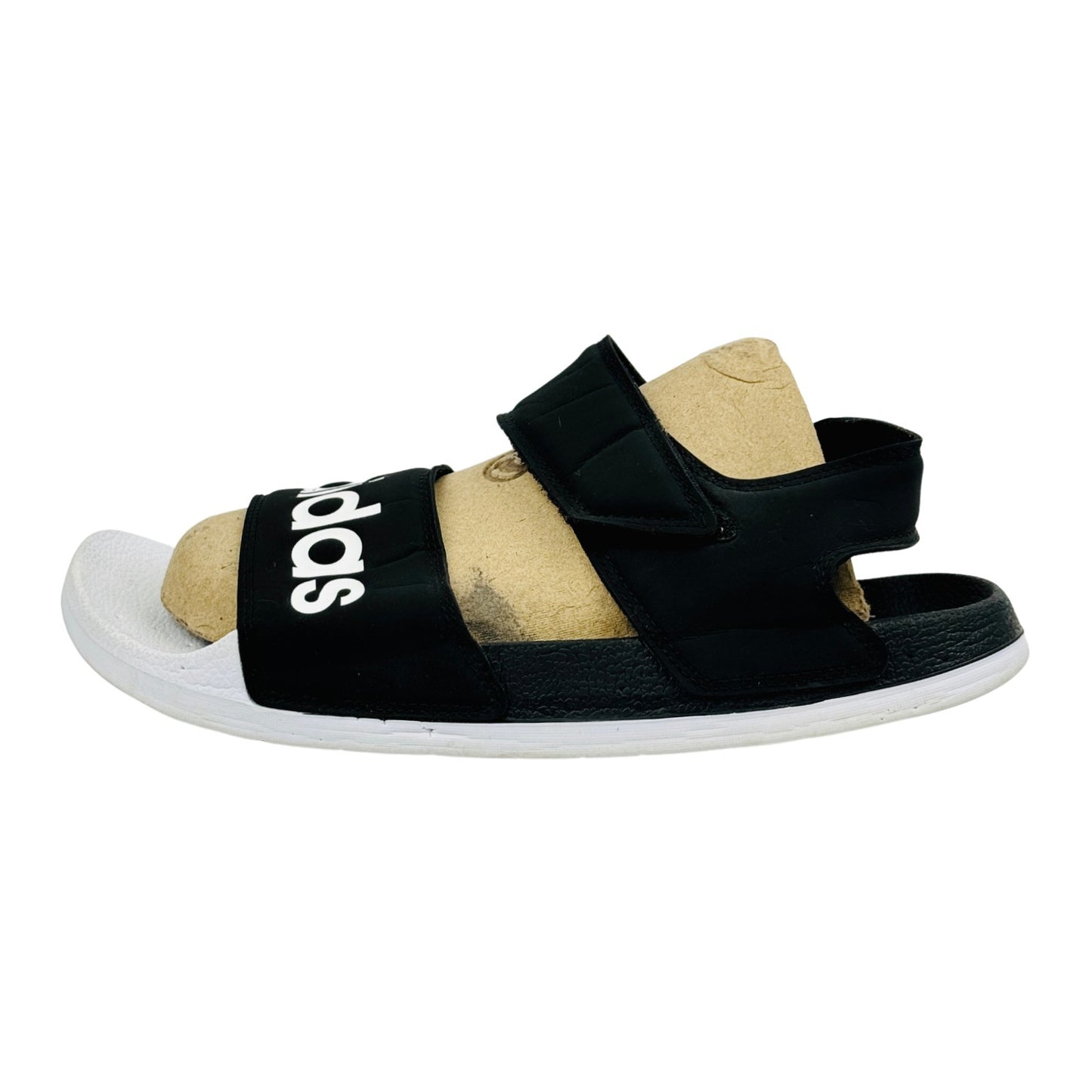 Adidas Adilette 'Black White' Sandals (Size 40.5) - F35416