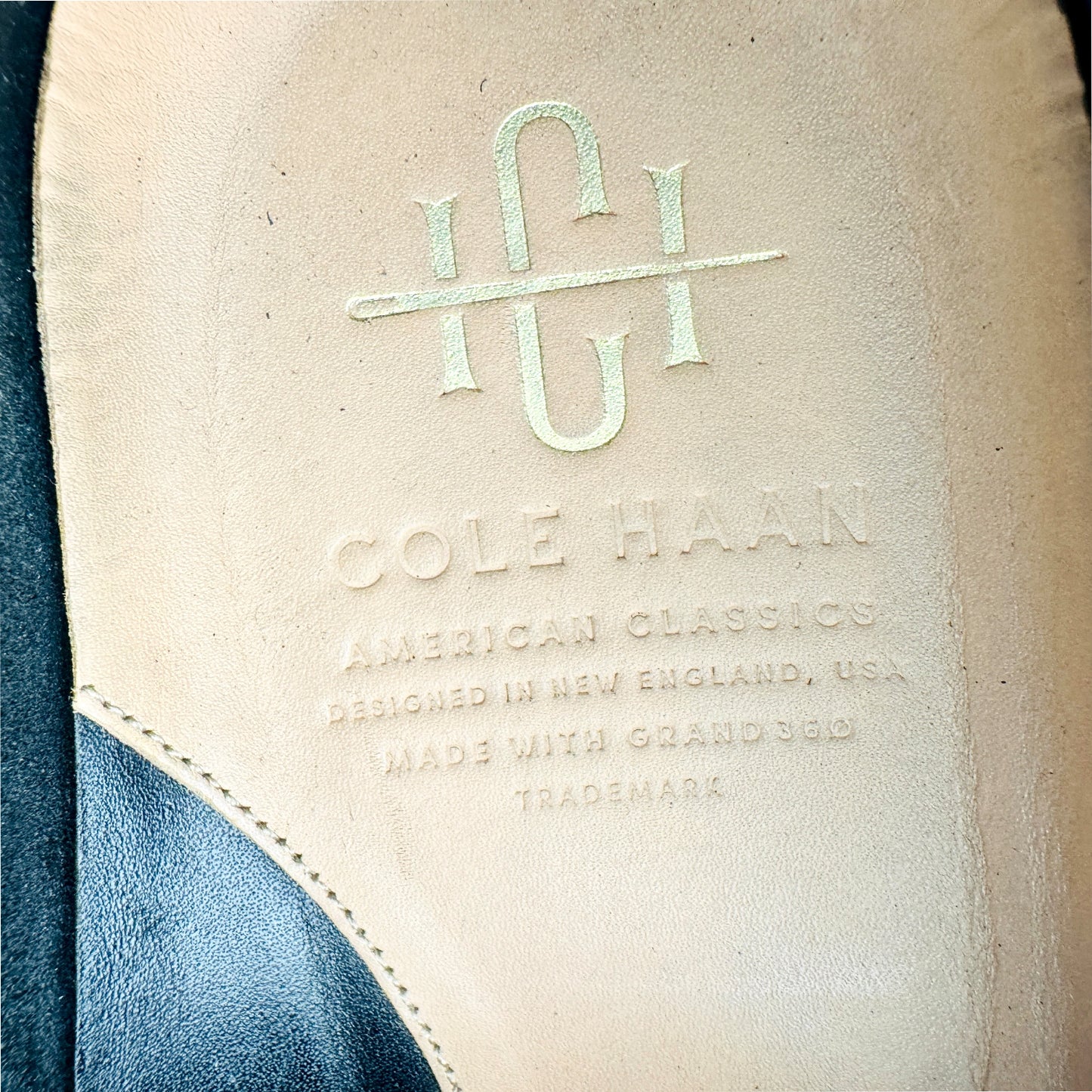Cole Haan Black Leather Penny Loafers (Size 44/44.5) - C38736