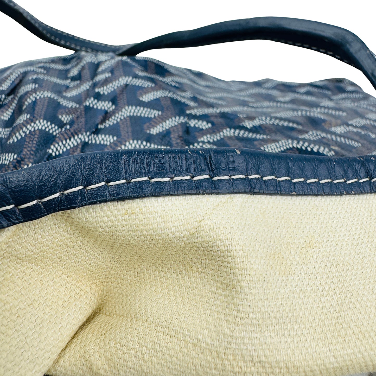 Goyard Saint Louis PM Navy Blue Tote Bag - 020152