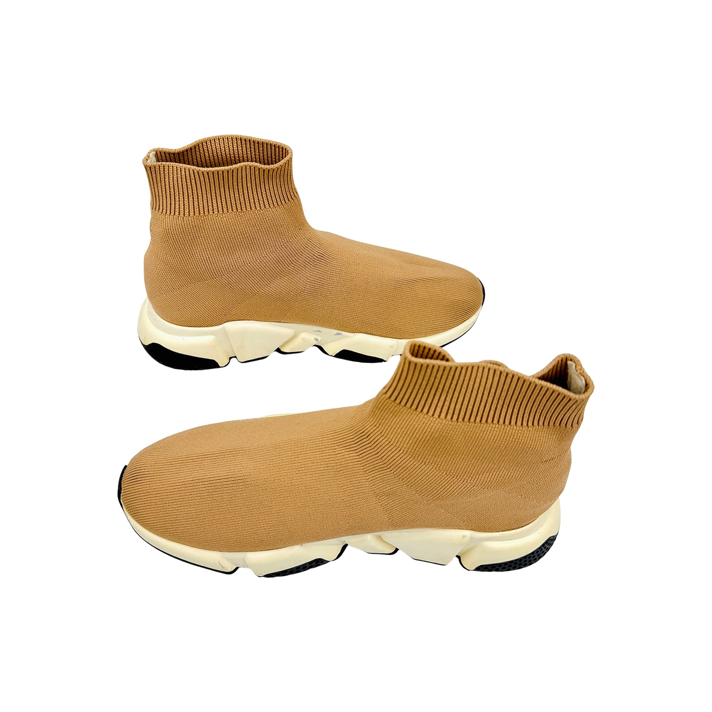 Balenciaga Speed Beige Italian Trainers (Size 39)