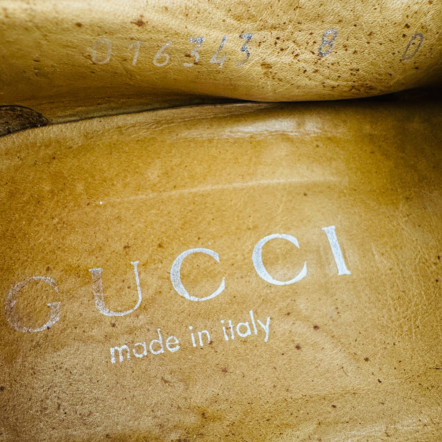 Gucci Suede Brown Horsebit Lug Sole Loafers (Size 41.5)