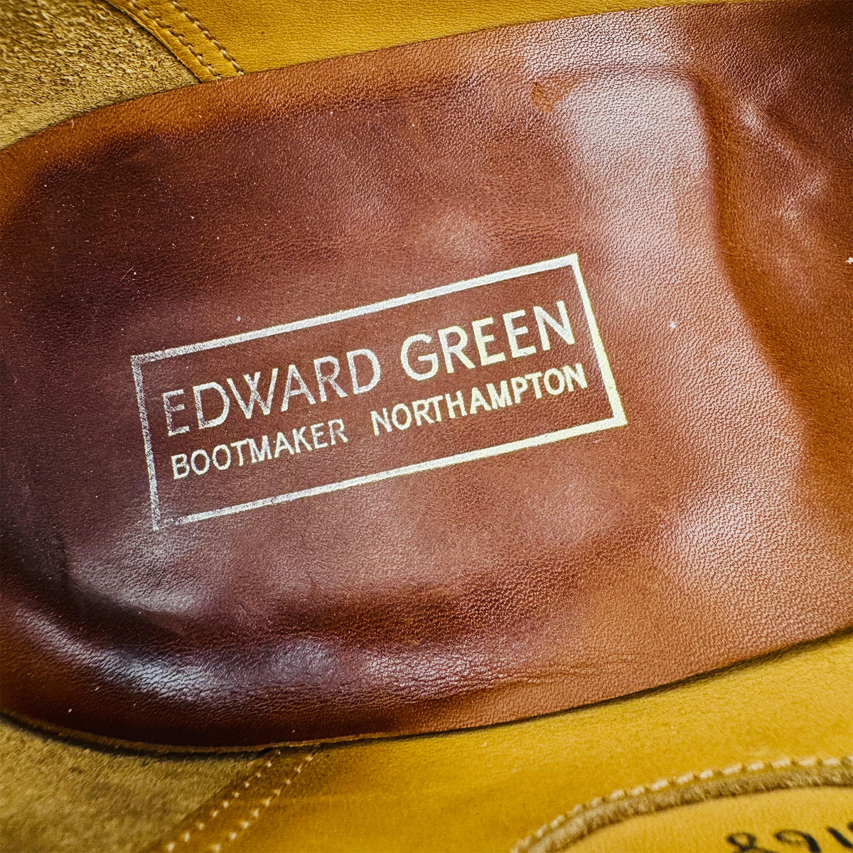 Edward Green Piccadilly 'Chestnut Antique' Leather Penny Loafers (Size 45)