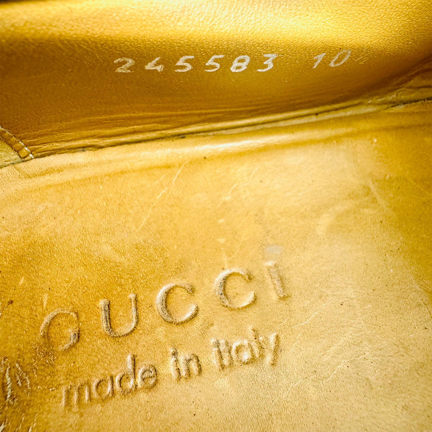 Gucci Diamante GG Canvas Loafers (Size 44.5/45) - 245583