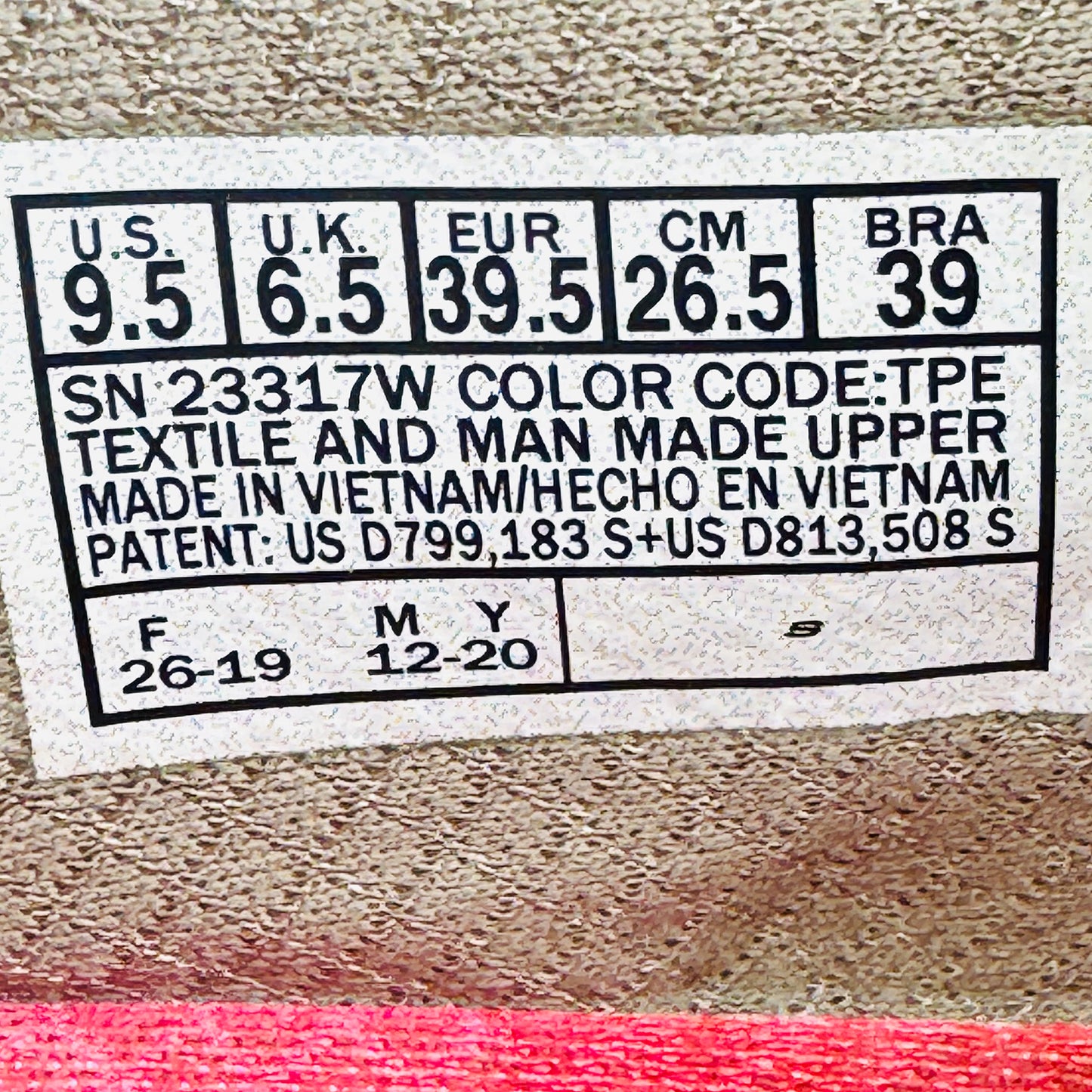 Skechers Microburst - Topnotch Shoes (Size 39.5) - 23317 TPE