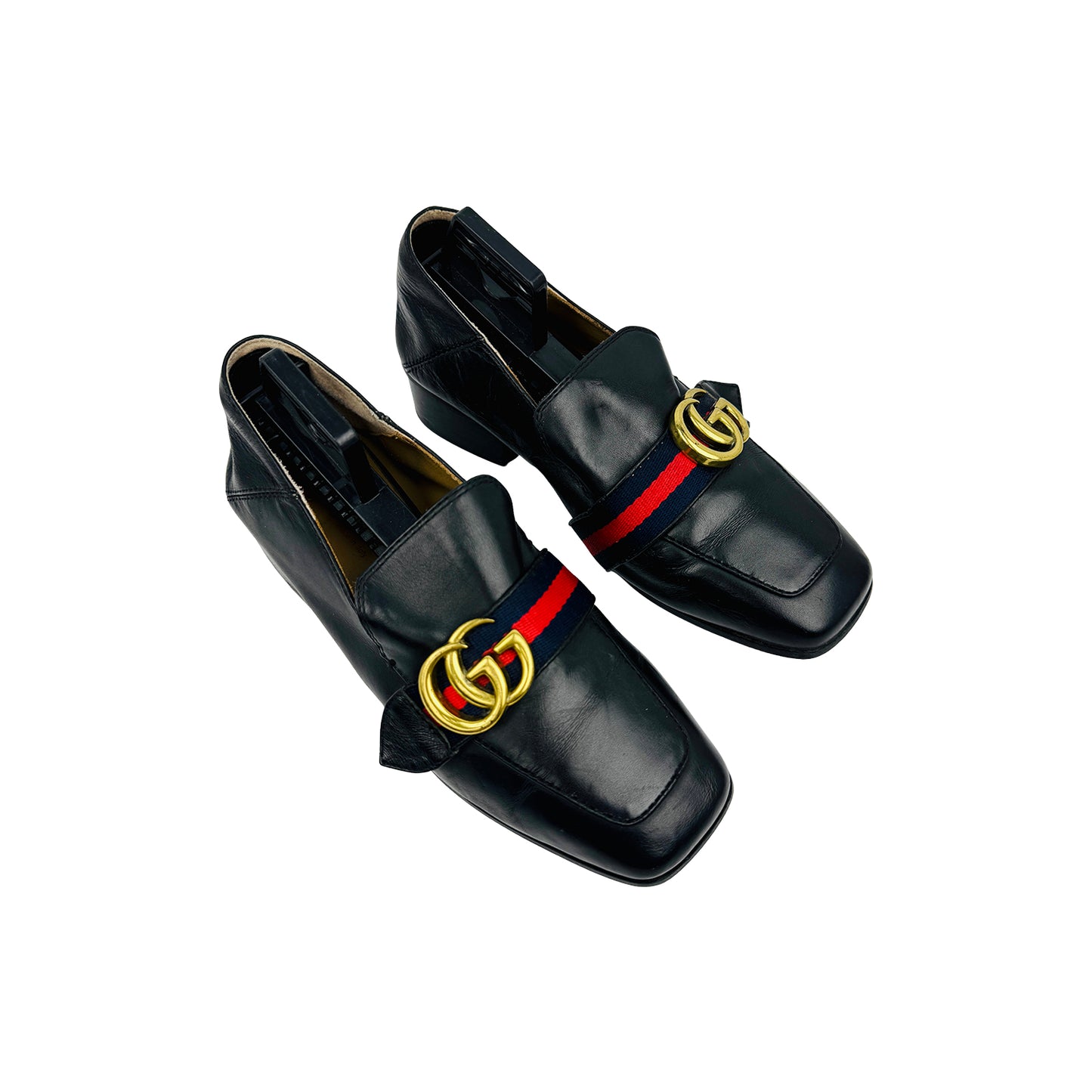 Gucci Women's Peyton Black Loafers (Size 35)