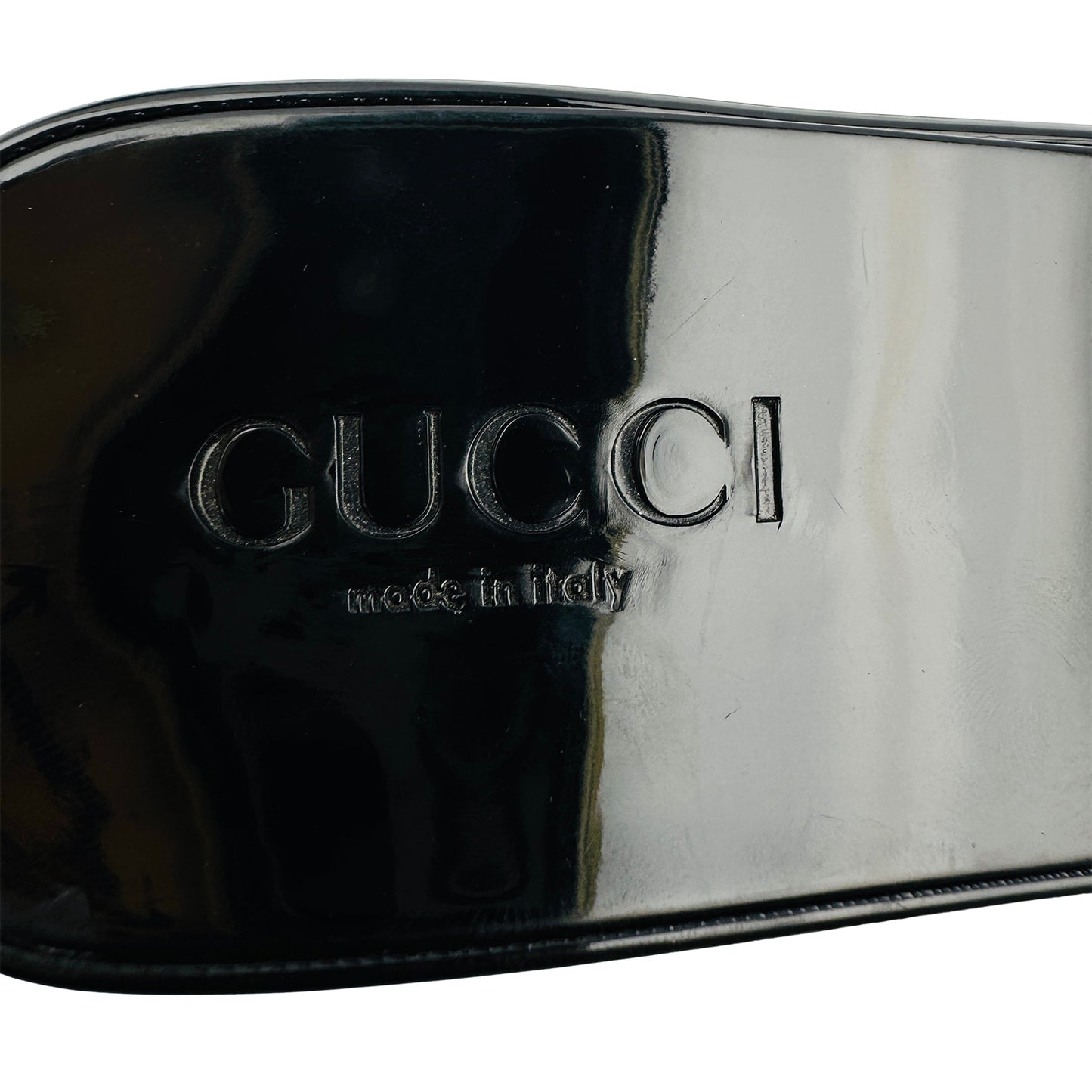 Gucci Women's Black Platform Heels (Size 35)
