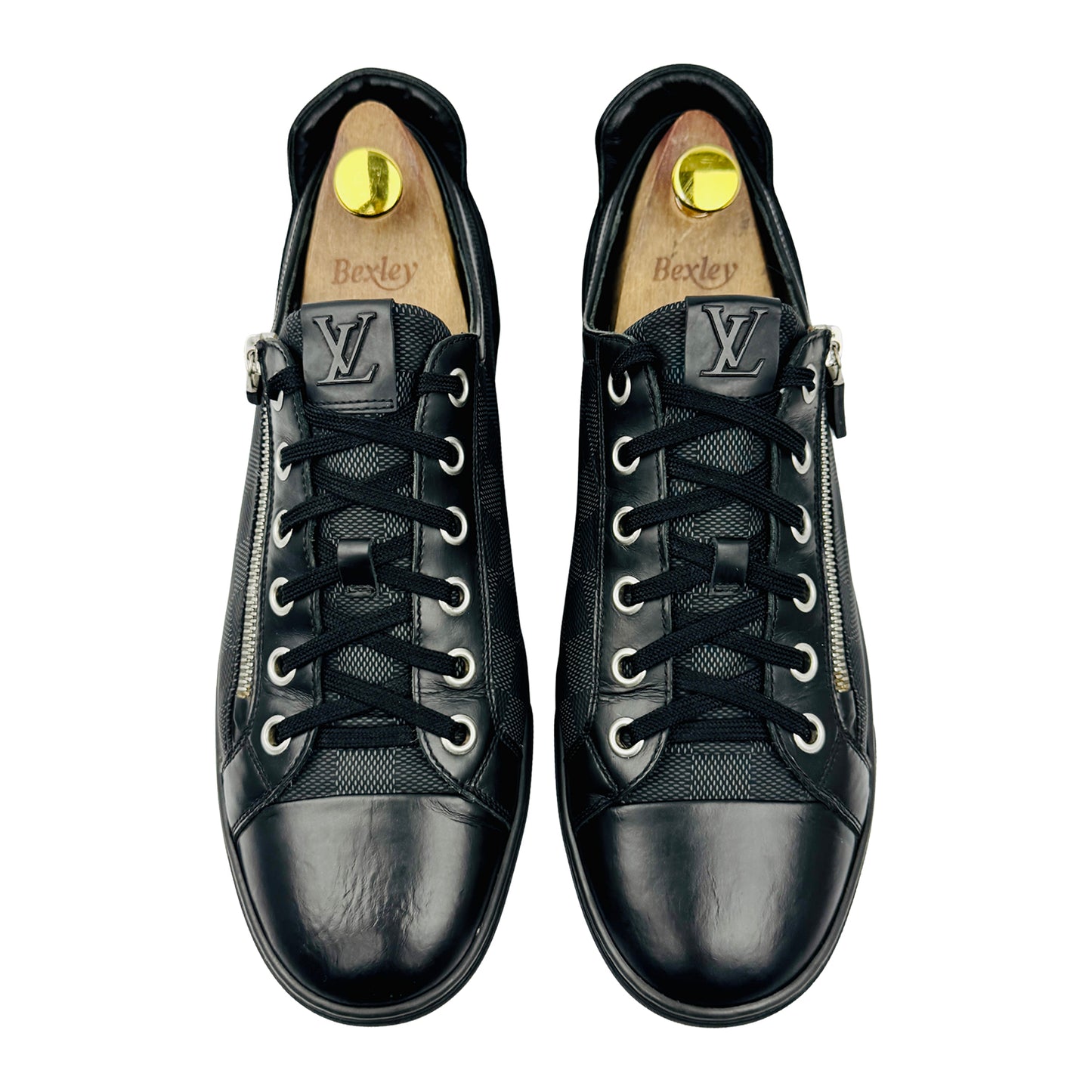 Louis Vuitton Men's Damier Graphite Sneakers (Size 43.5/44)