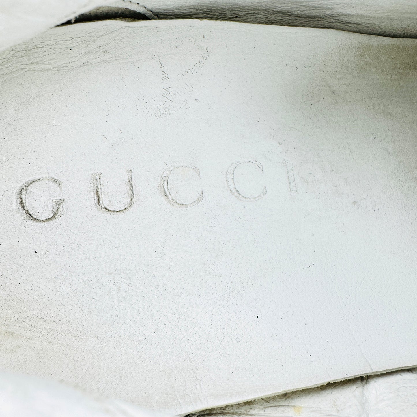 Gucci Ace 'Snake Embroidered' Leather Sneakers (Size 42.5)