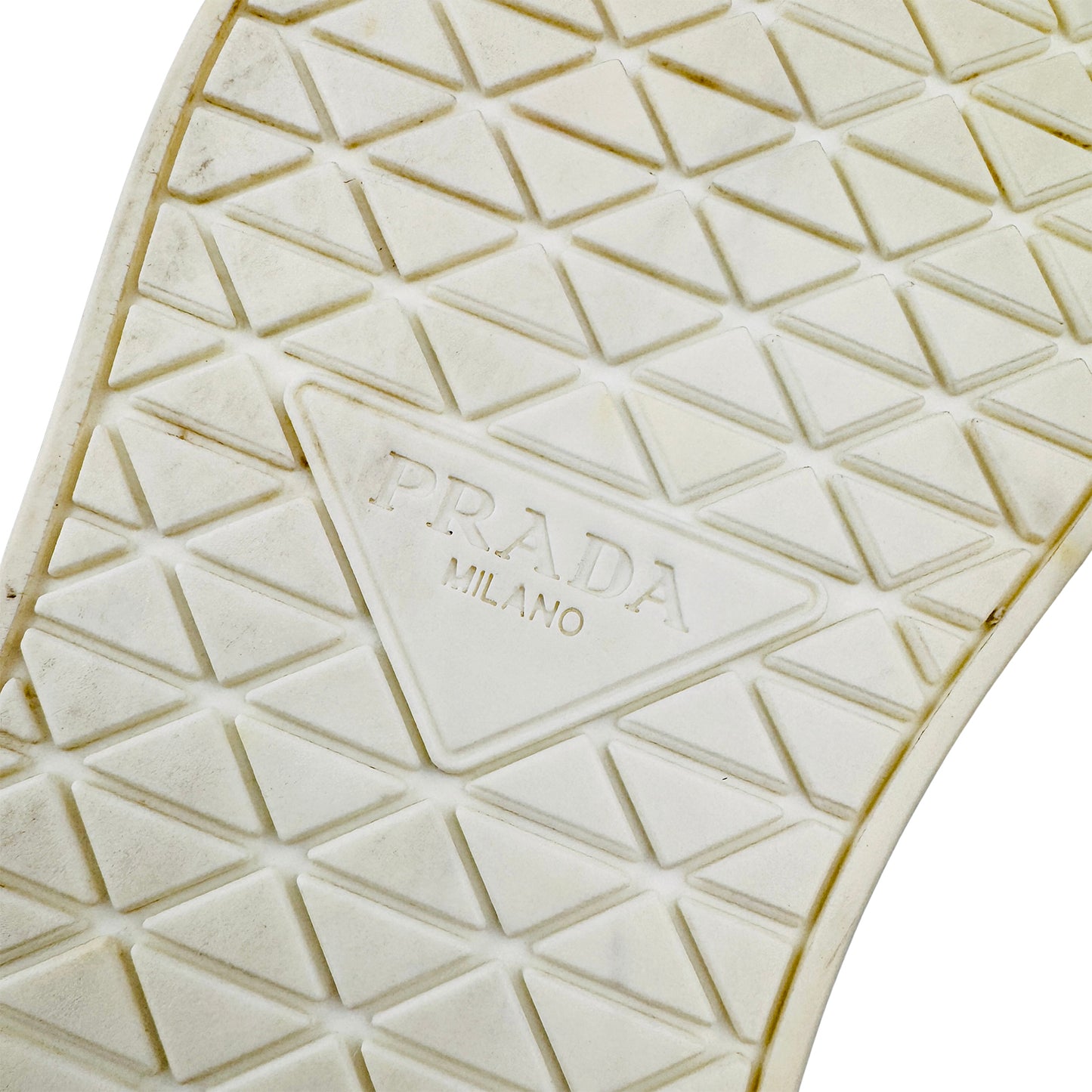 Prada Canvas Pointer Toe Low-Top Sneakers (Size 35/36) - 1E613M