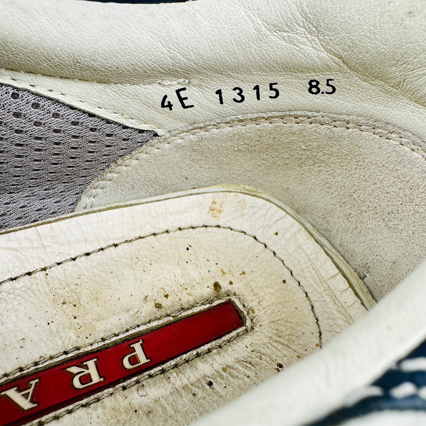 Prada America's Cup Red Line Sneakers (Size 43/43.5)
