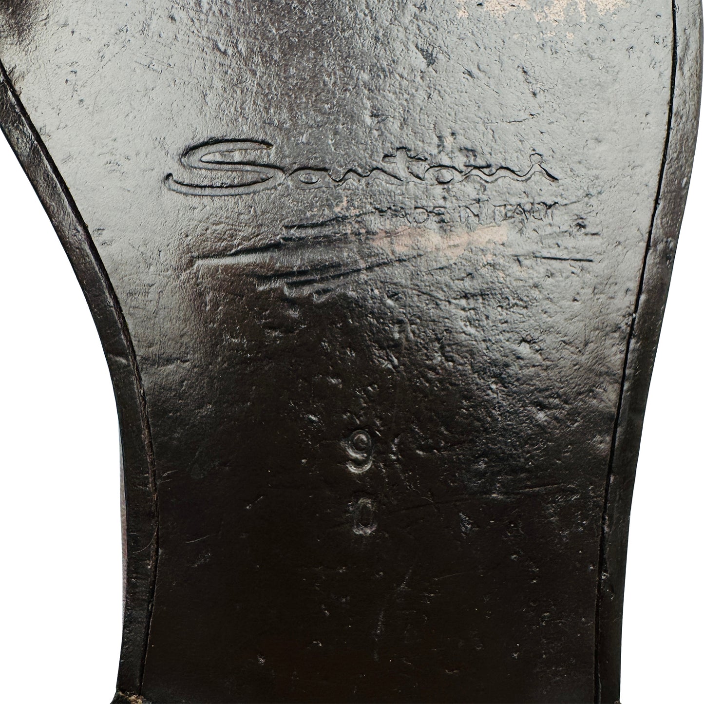 Santoni Paine 'Burnished Brown' Leather Loafers (Size 42.5)